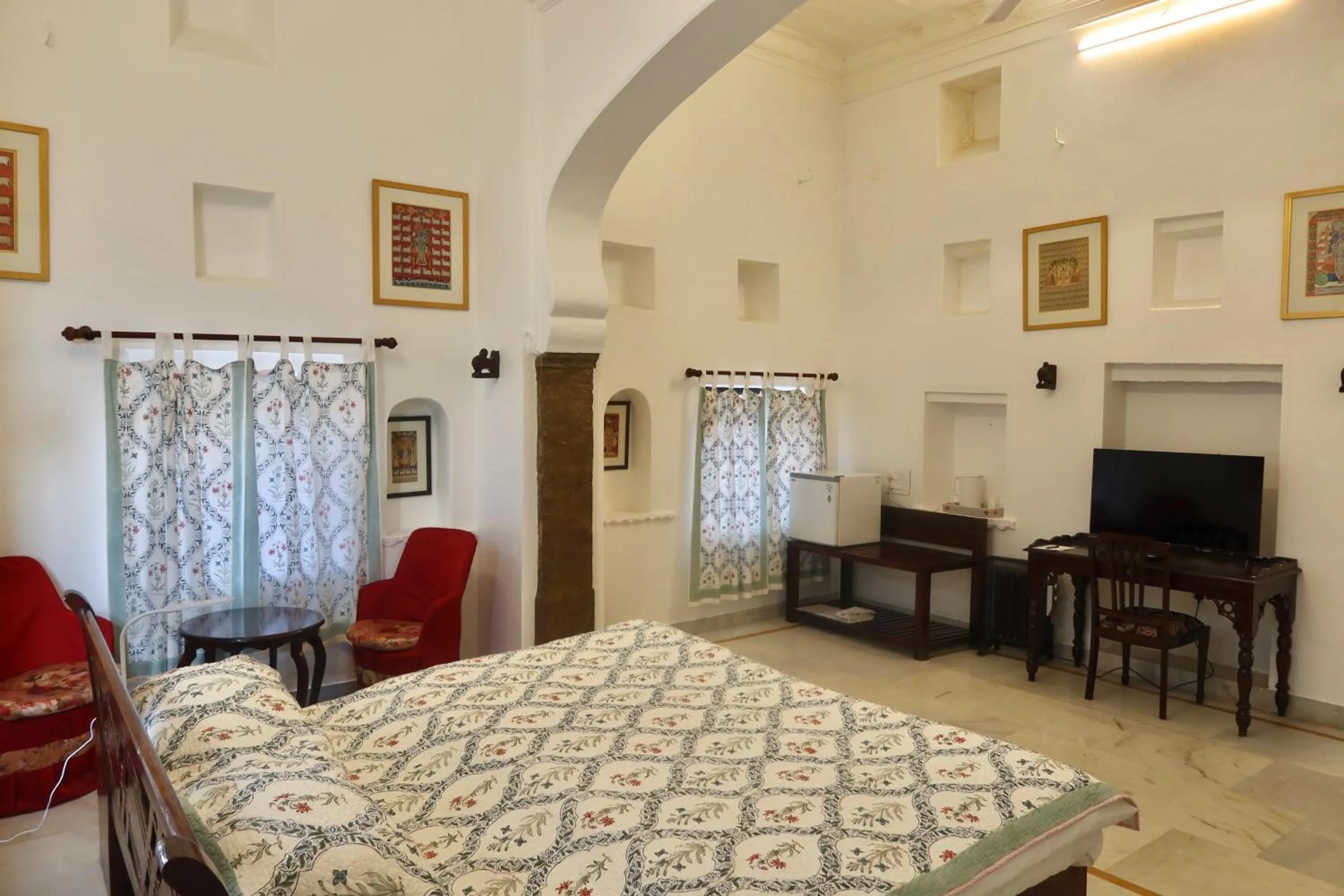 Decorative detail in Dev Niwas - Heritage Hotel