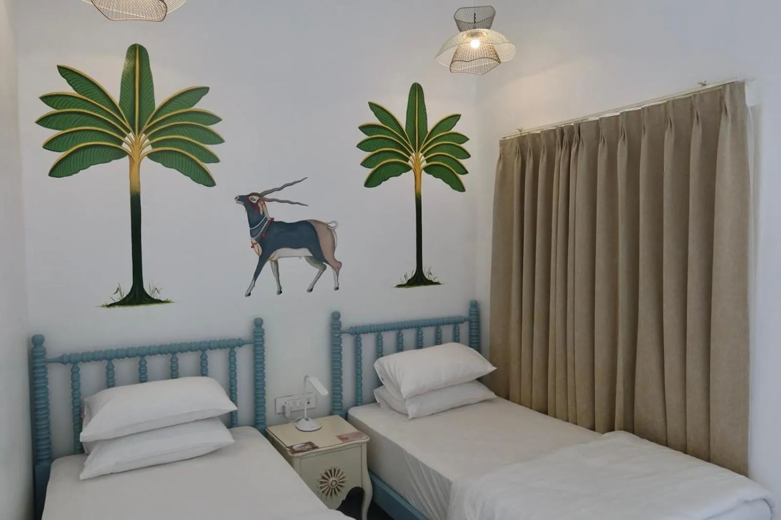 Decorative detail in Dev Niwas - Heritage Hotel