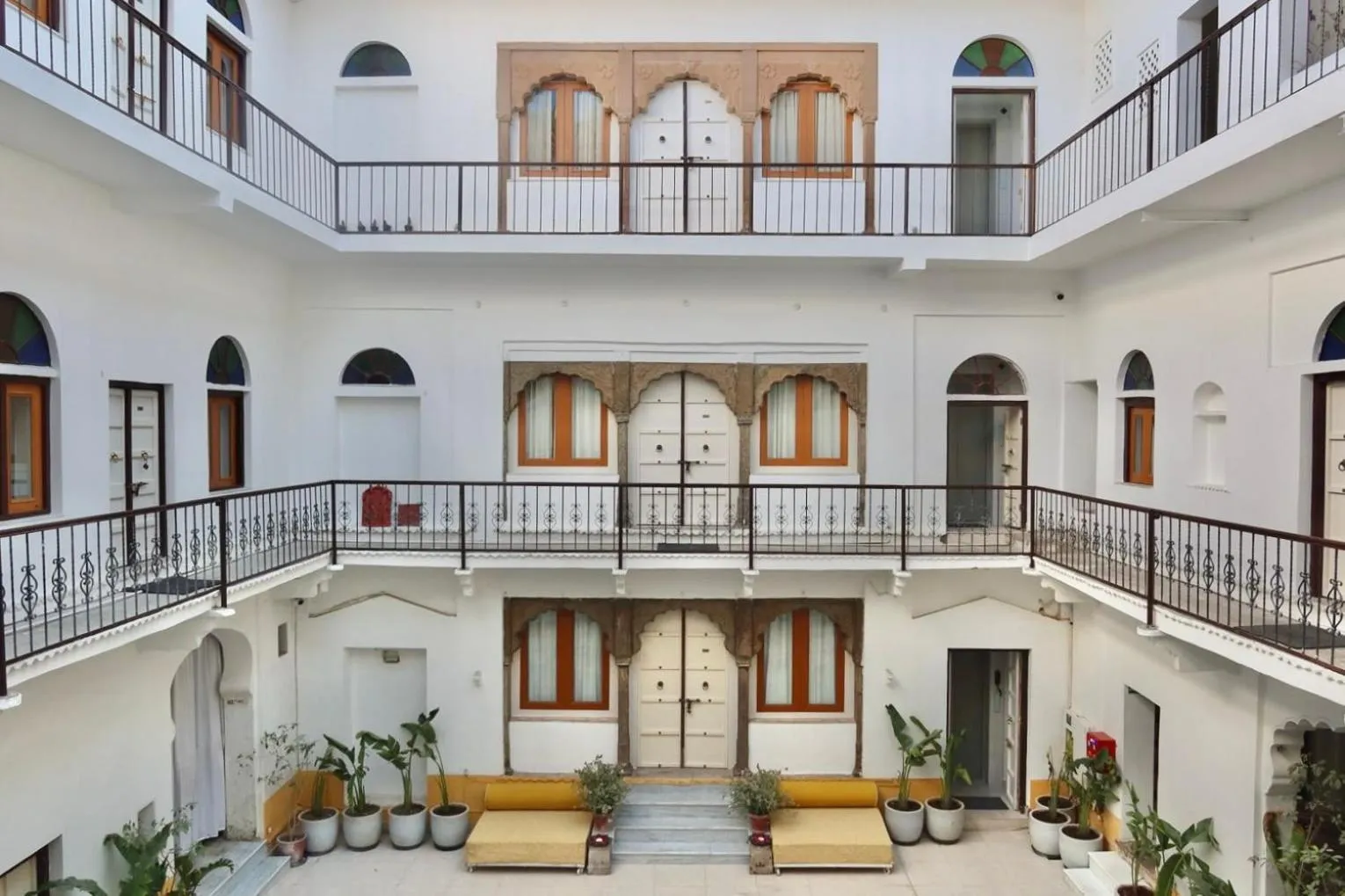 Decorative detail in Dev Niwas - Heritage Hotel