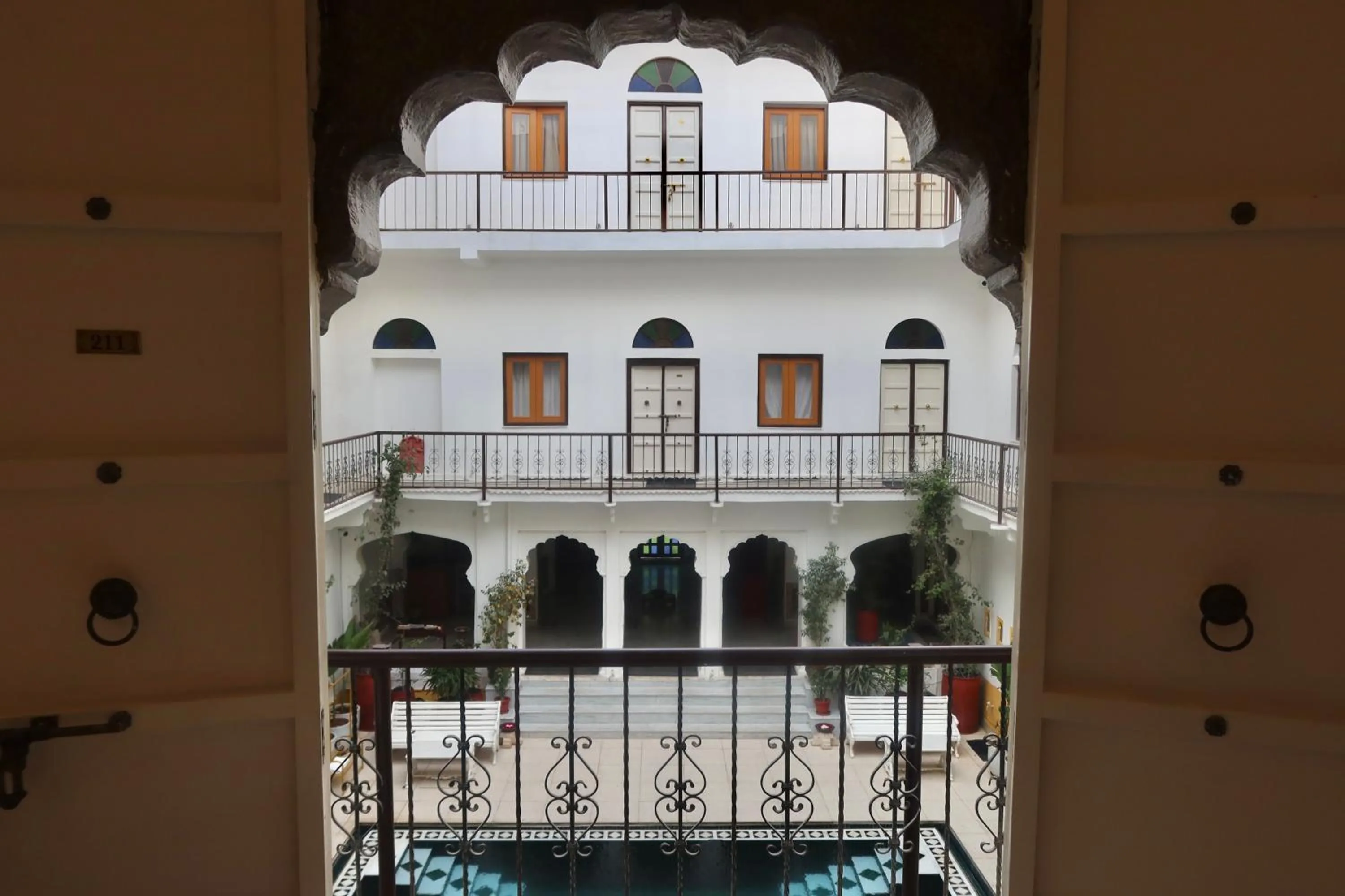 View (from property/room) in Dev Niwas - Heritage Hotel