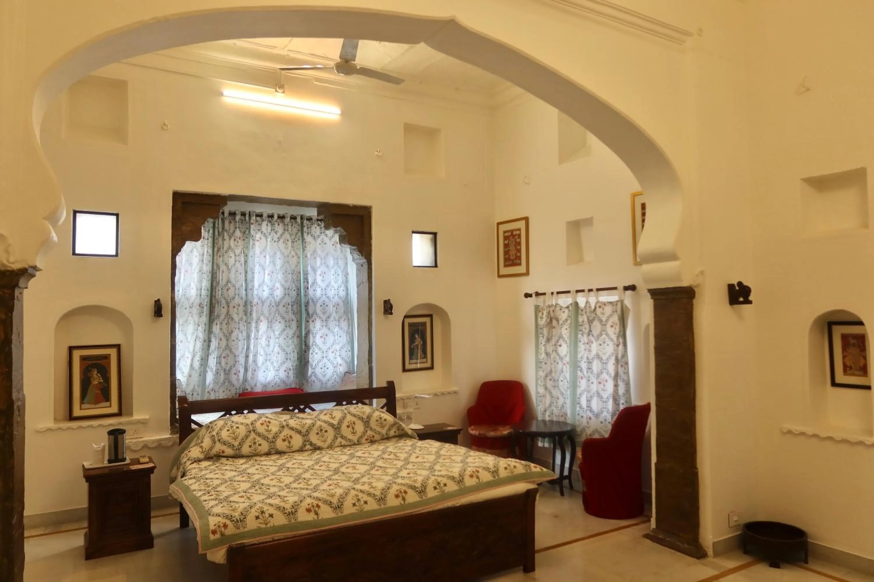 Decorative detail in Dev Niwas - Heritage Hotel