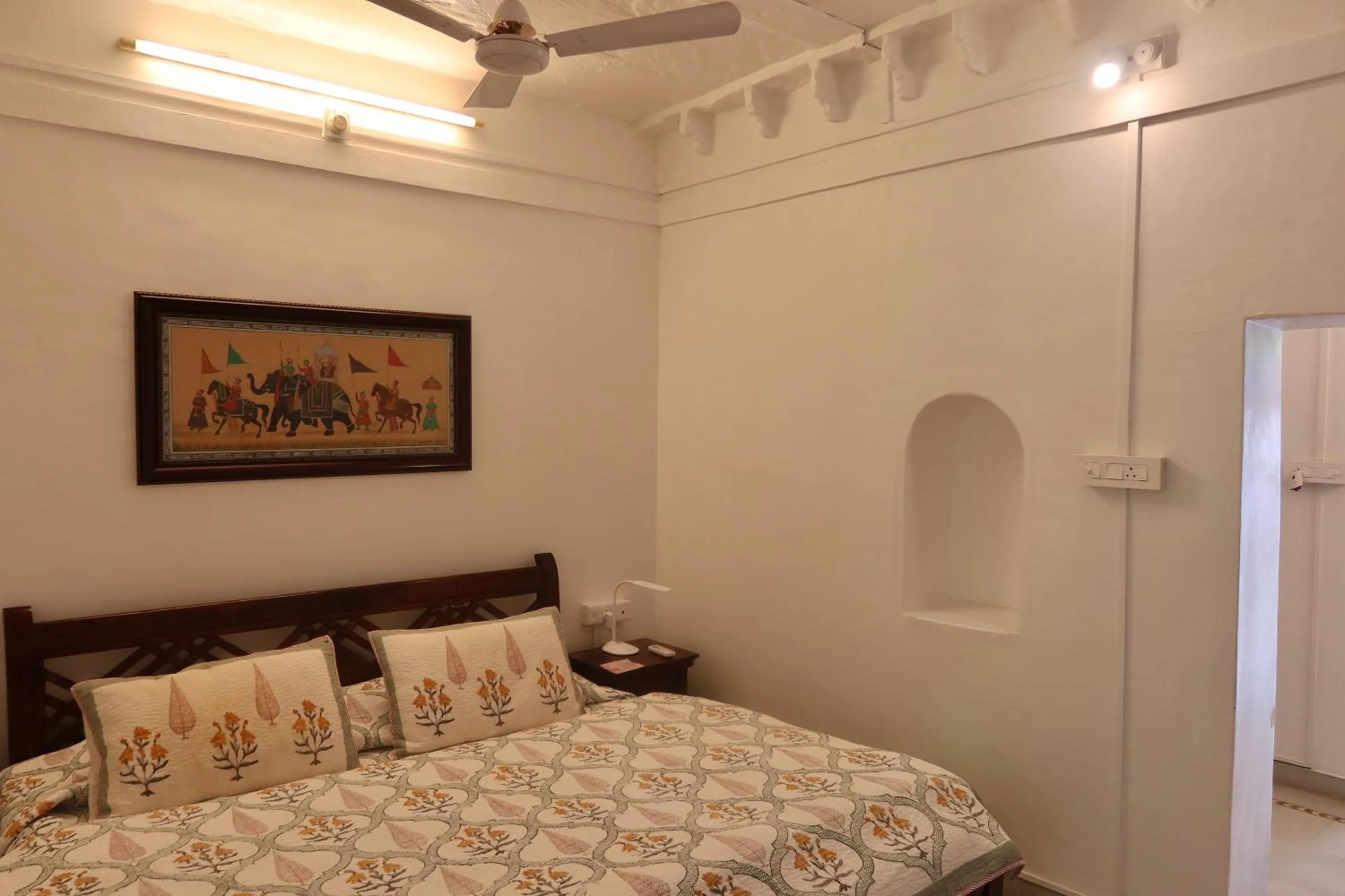 Bedroom in Dev Niwas - Heritage Hotel