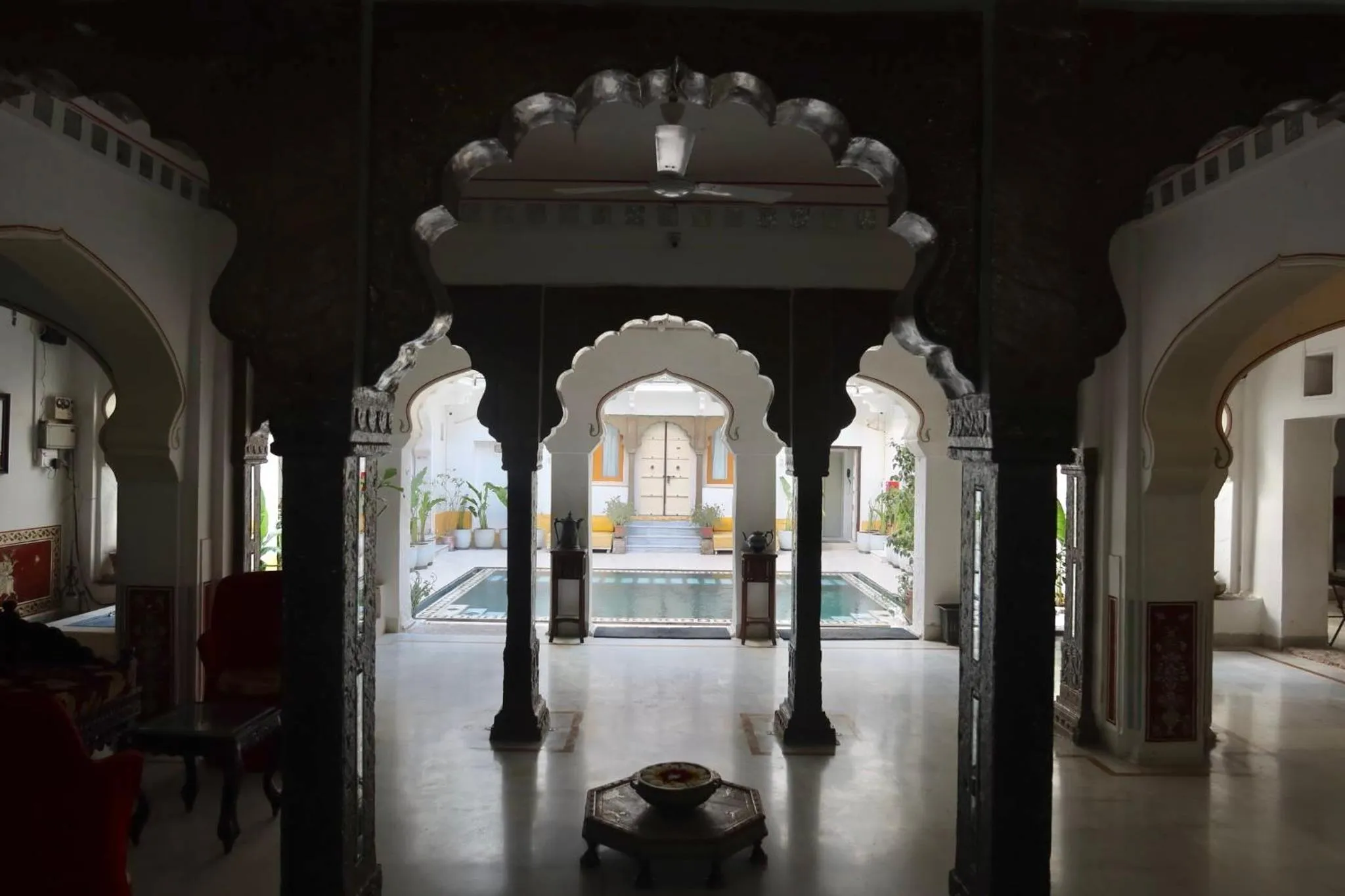 Lobby or reception in Dev Niwas - Heritage Hotel