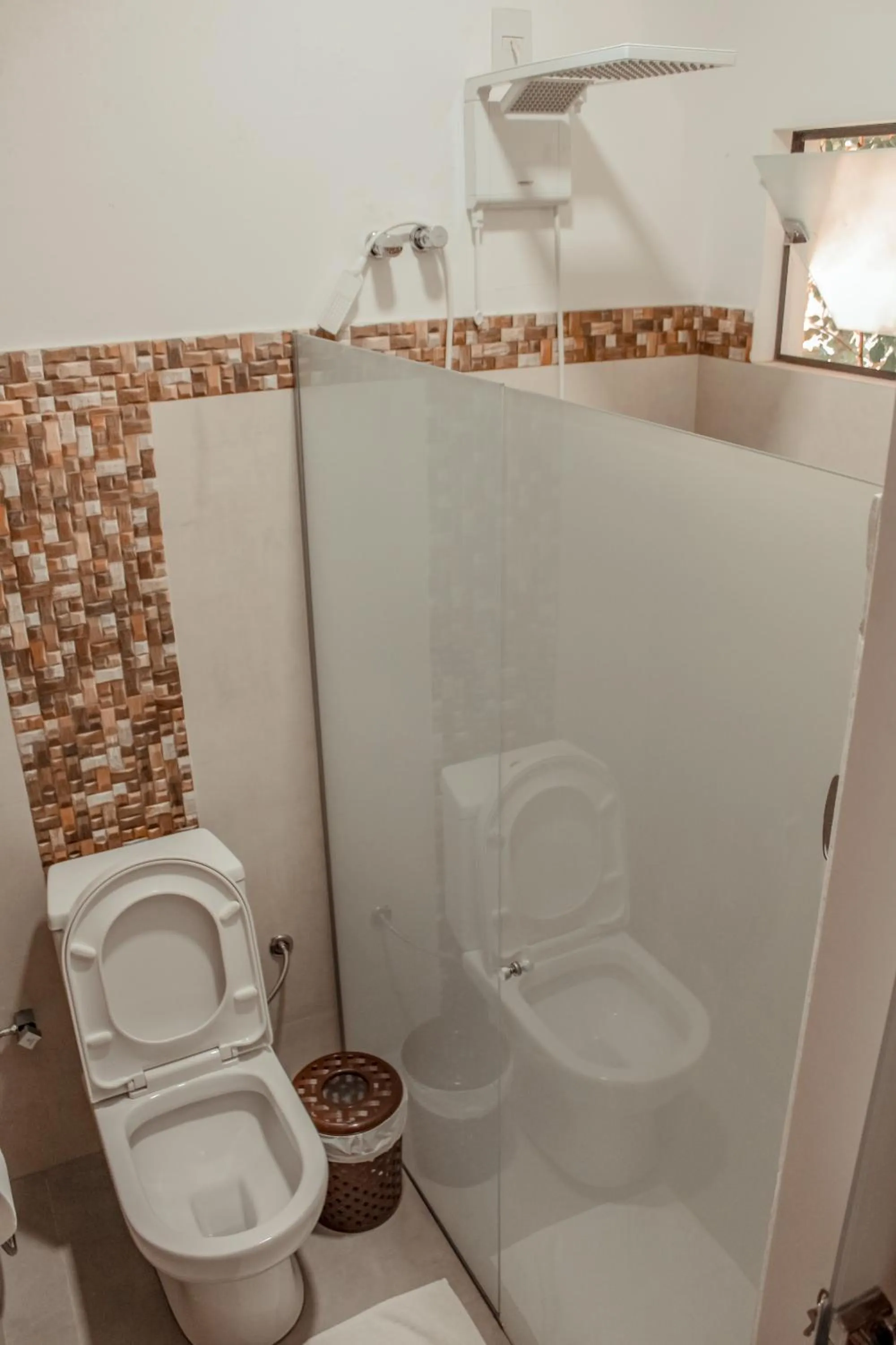 Bathroom in Pousada Quintal da Lua