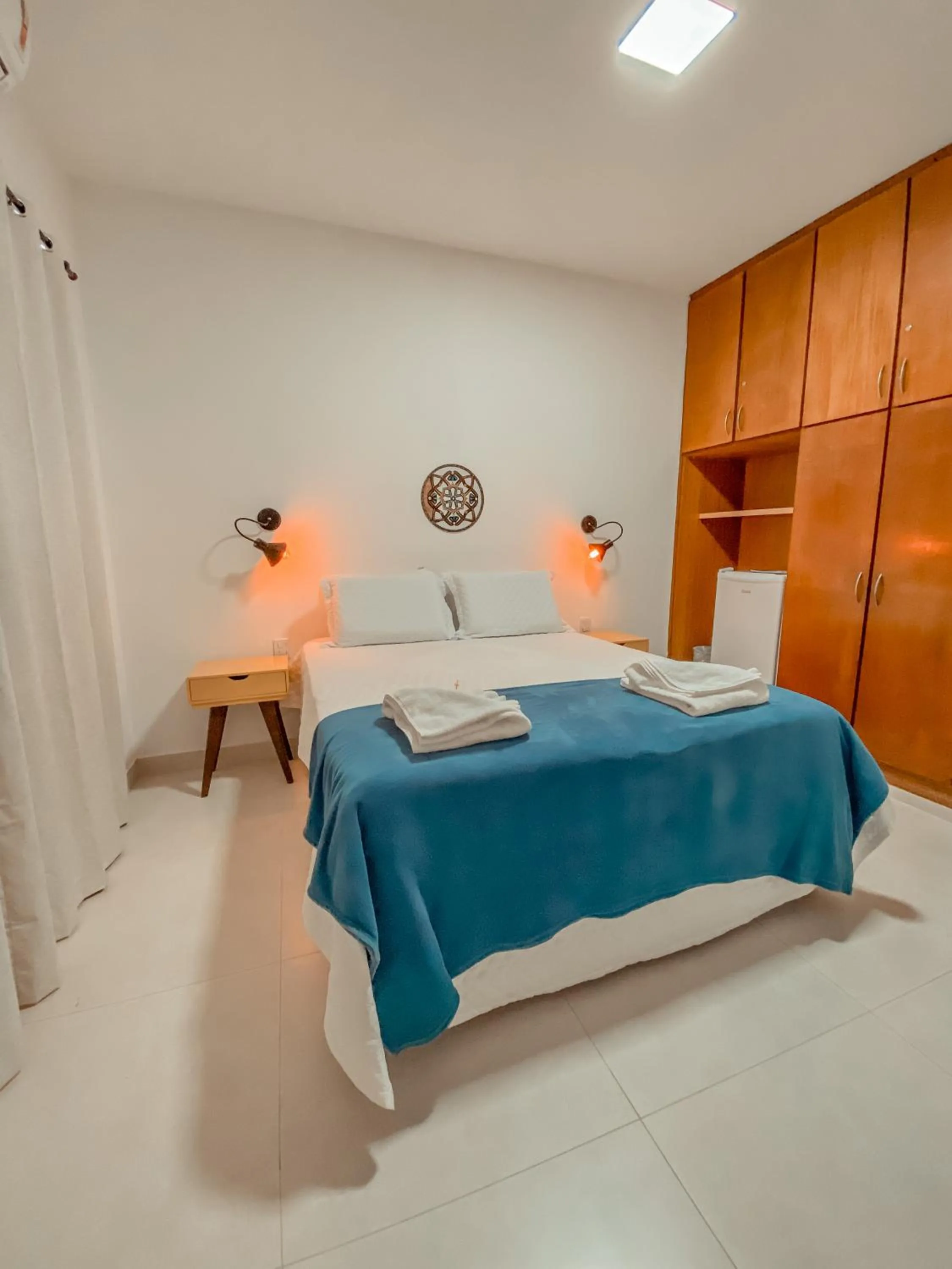Photo of the whole room, Bed in Pousada Quintal da Lua