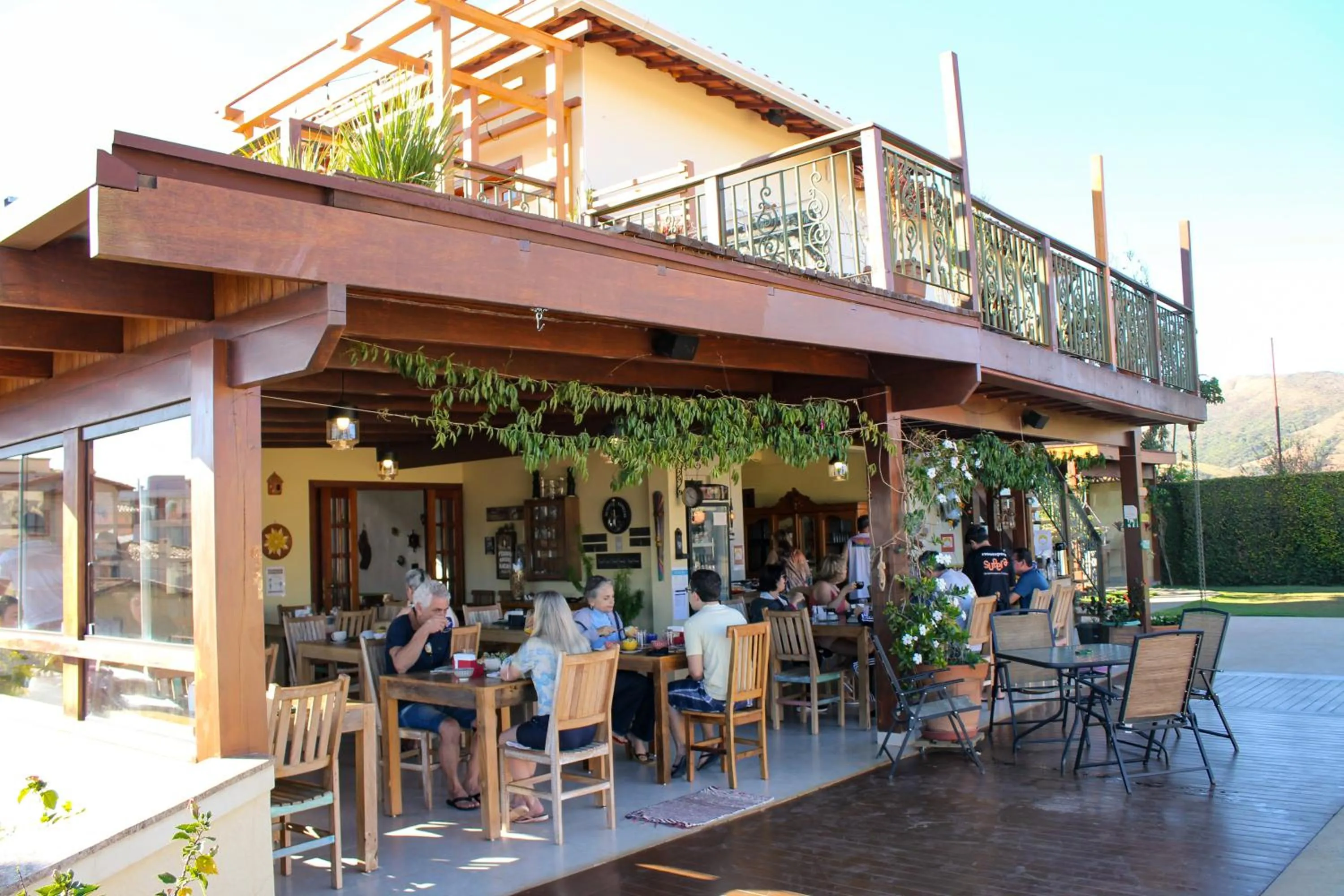 Breakfast in Pousada Quintal da Lua