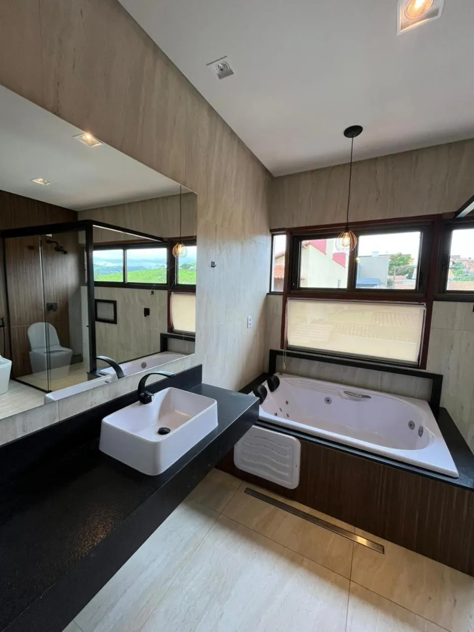 Bed in Pousada Quintal da Lua