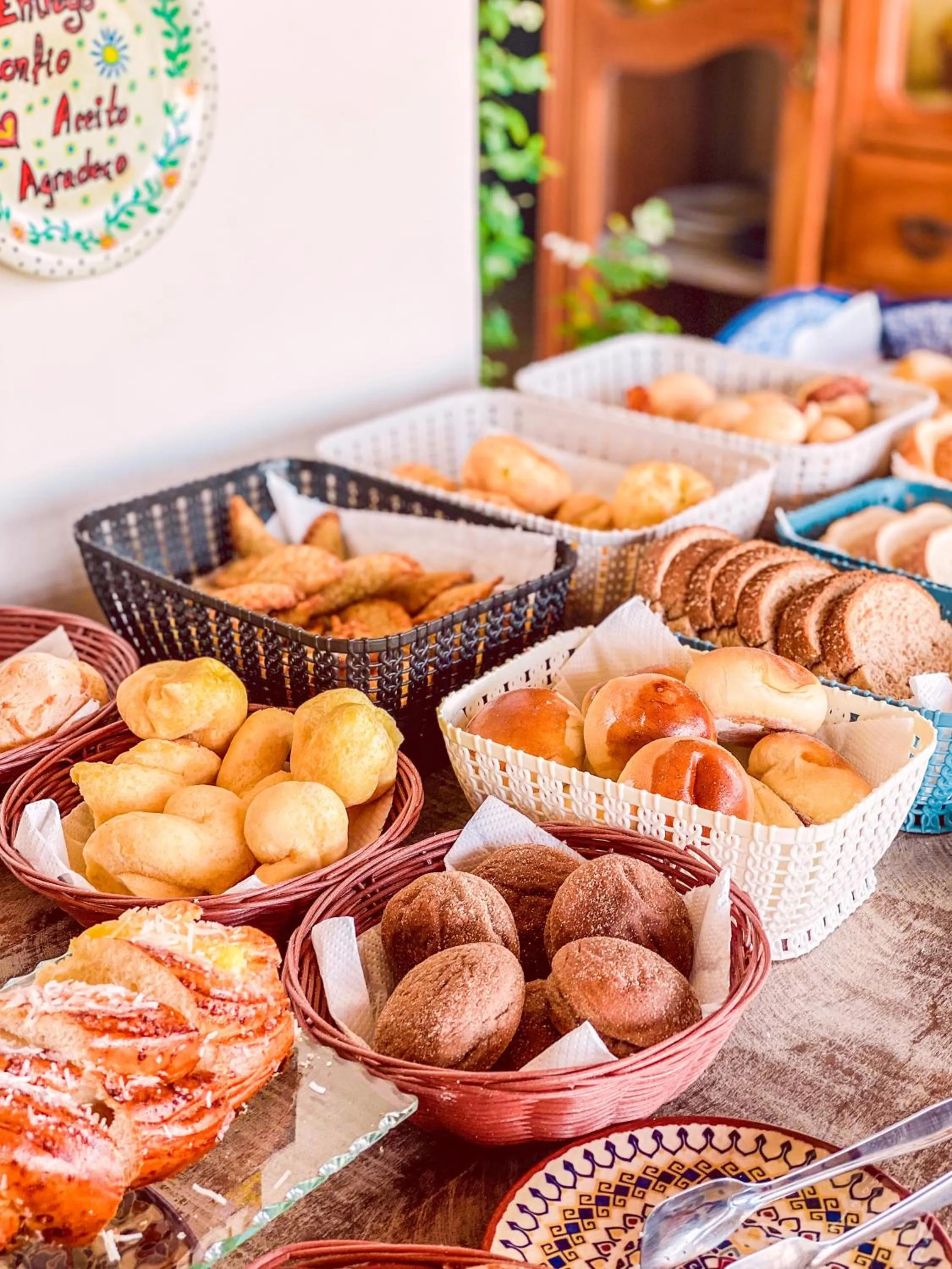 Breakfast in Pousada Quintal da Lua