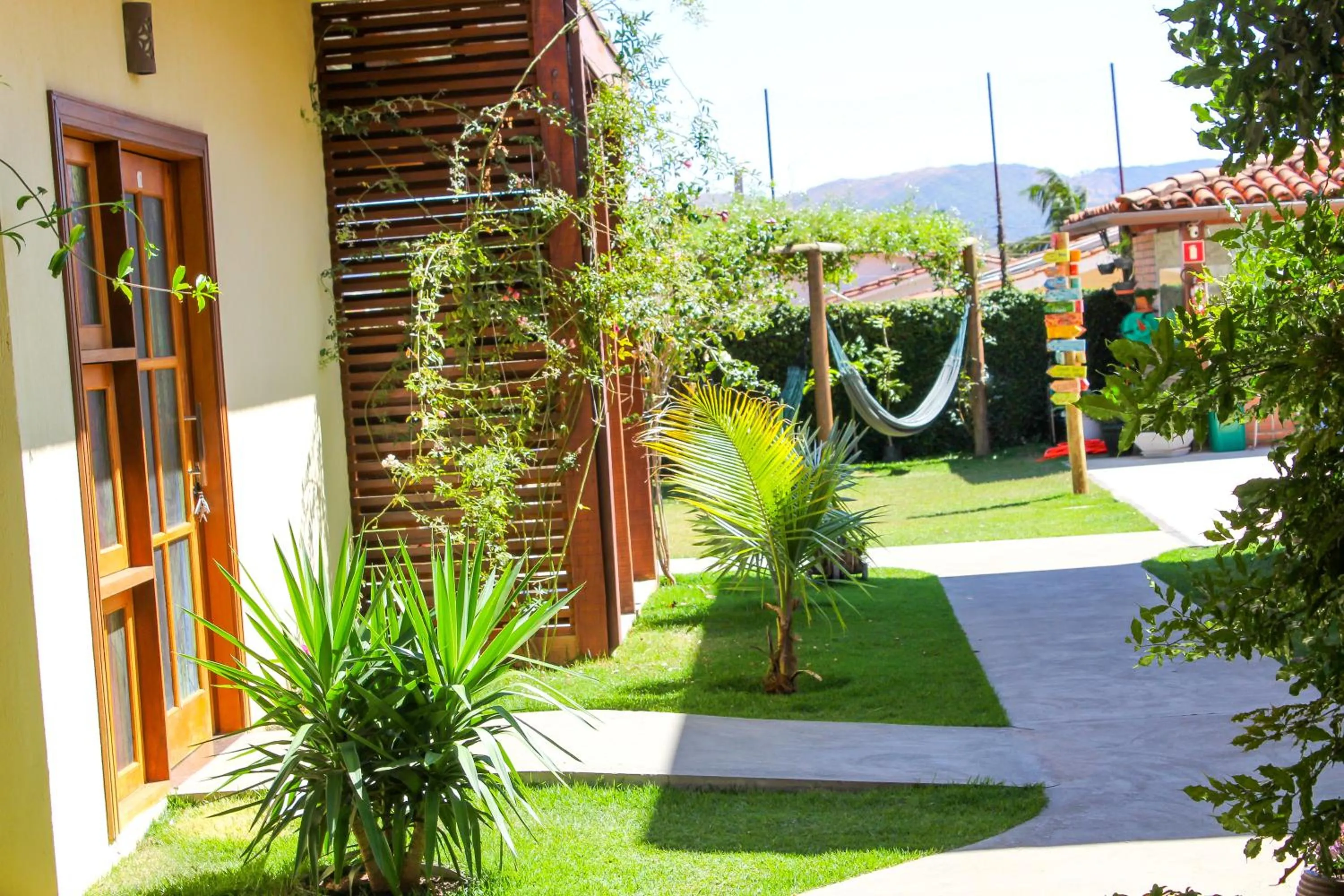 Garden in Pousada Quintal da Lua