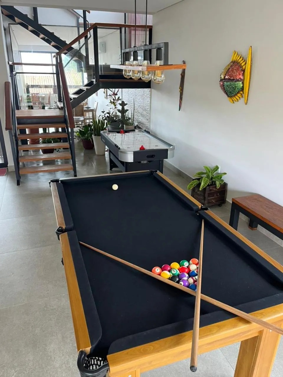 Game Room in Pousada Quintal da Lua