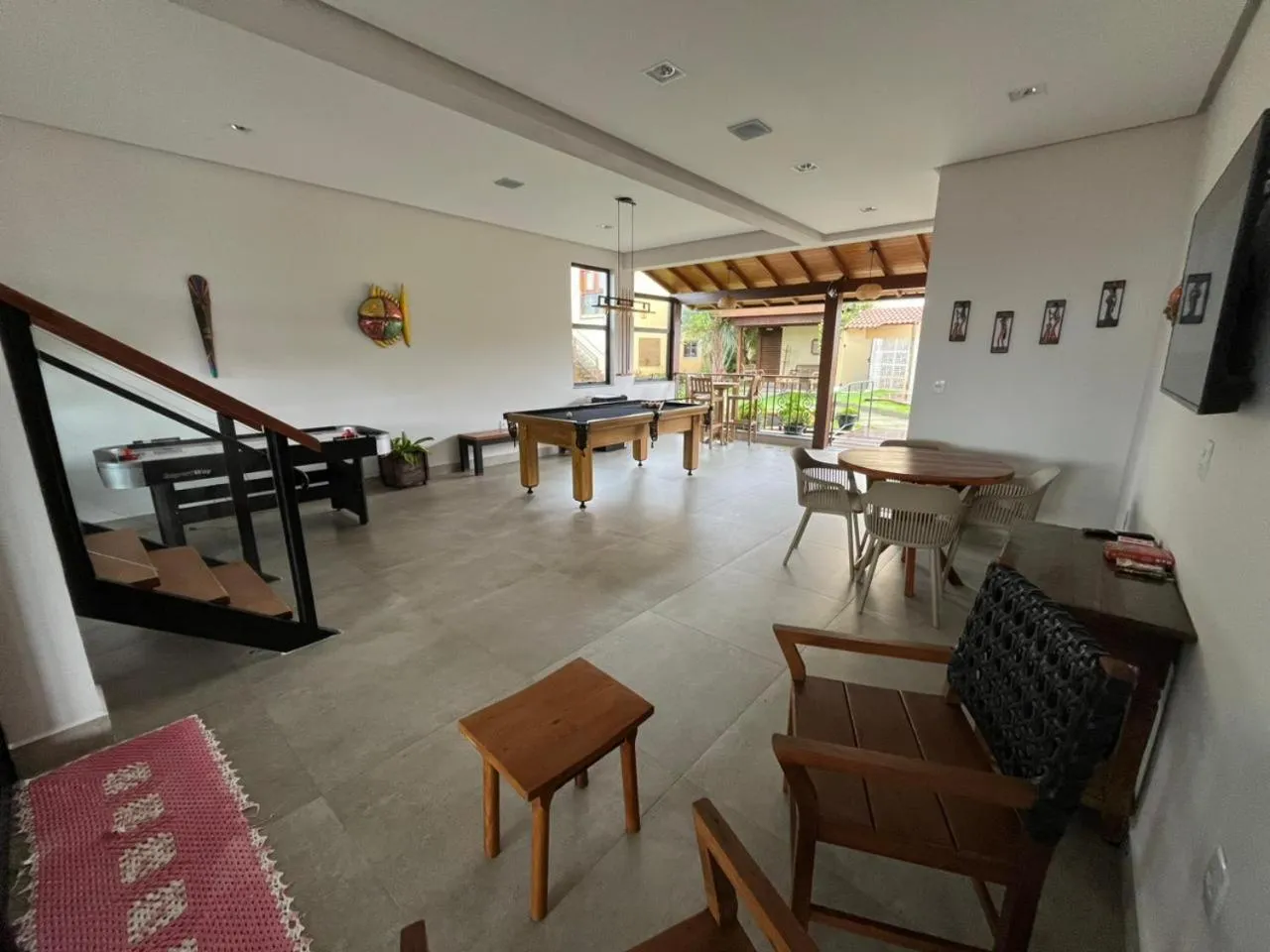 Game Room in Pousada Quintal da Lua