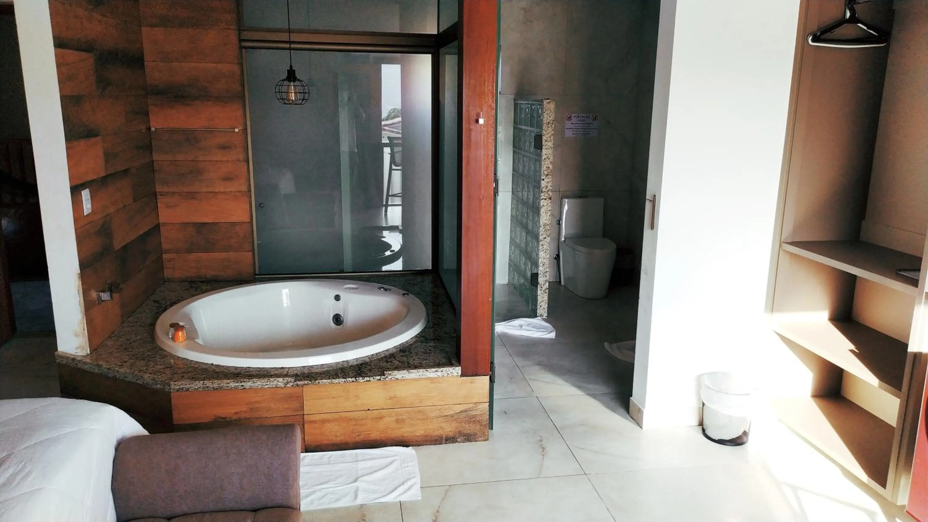 Bathroom in Pousada Quintal da Lua