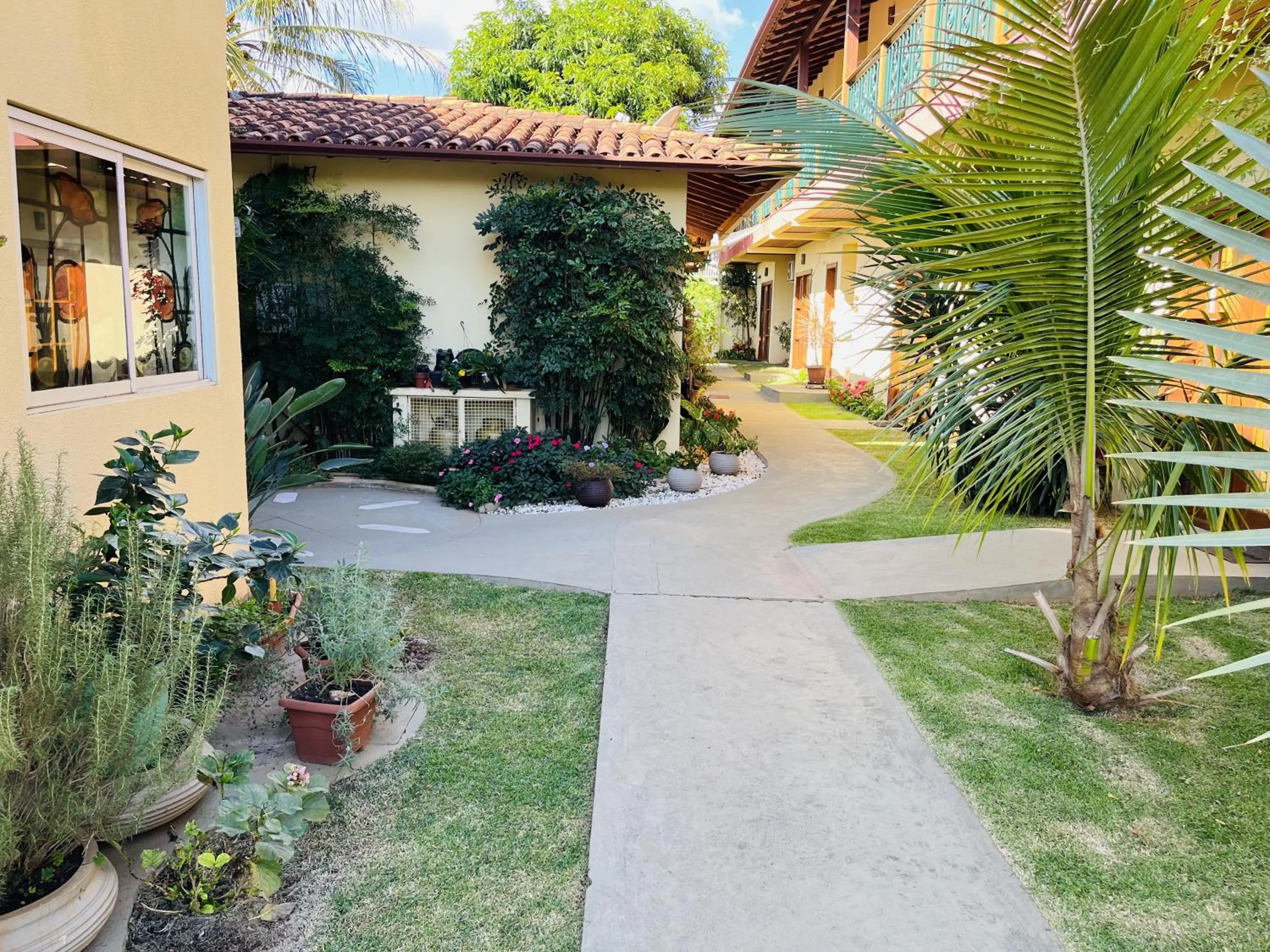 Garden in Pousada Quintal da Lua