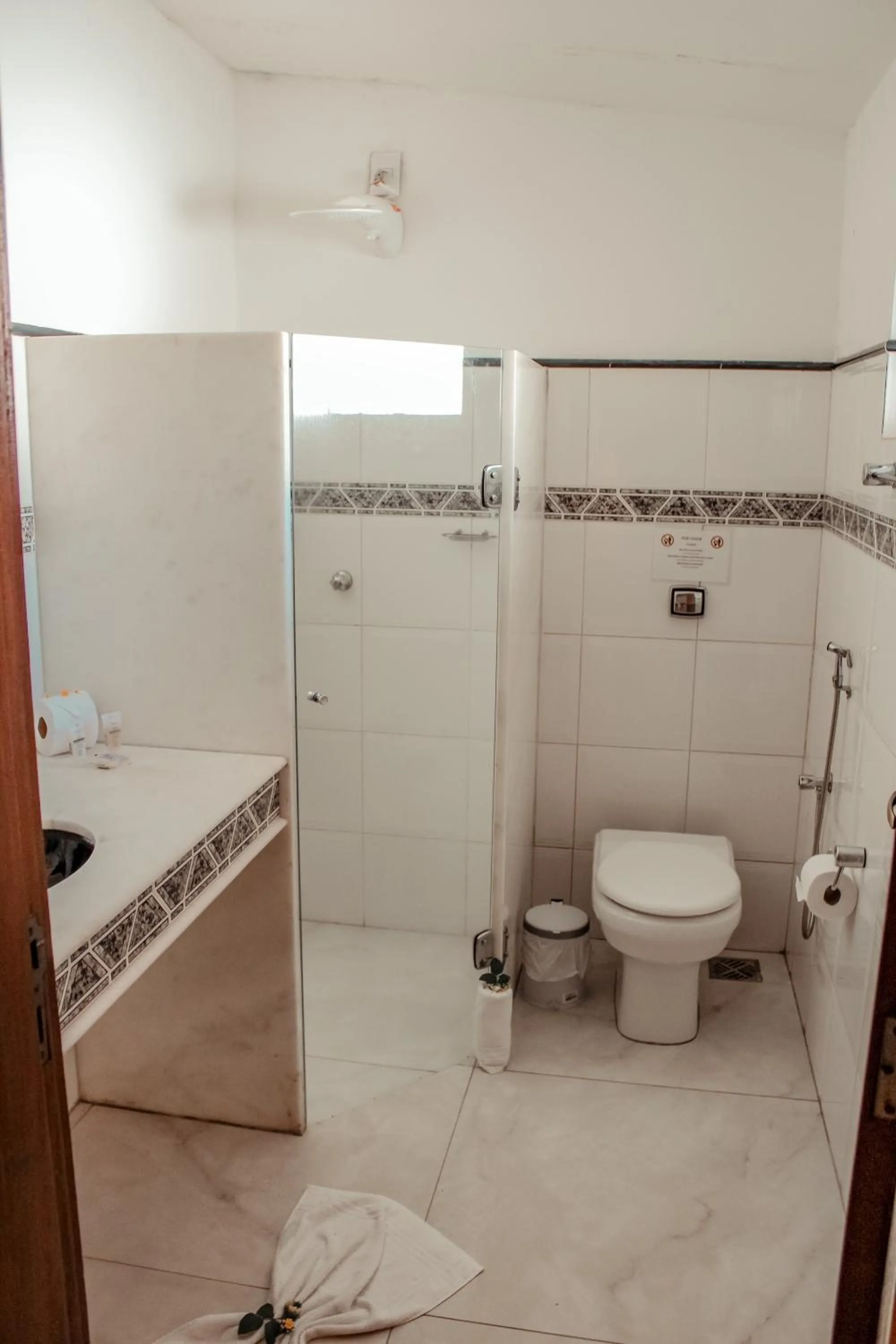 Bathroom in Pousada Quintal da Lua