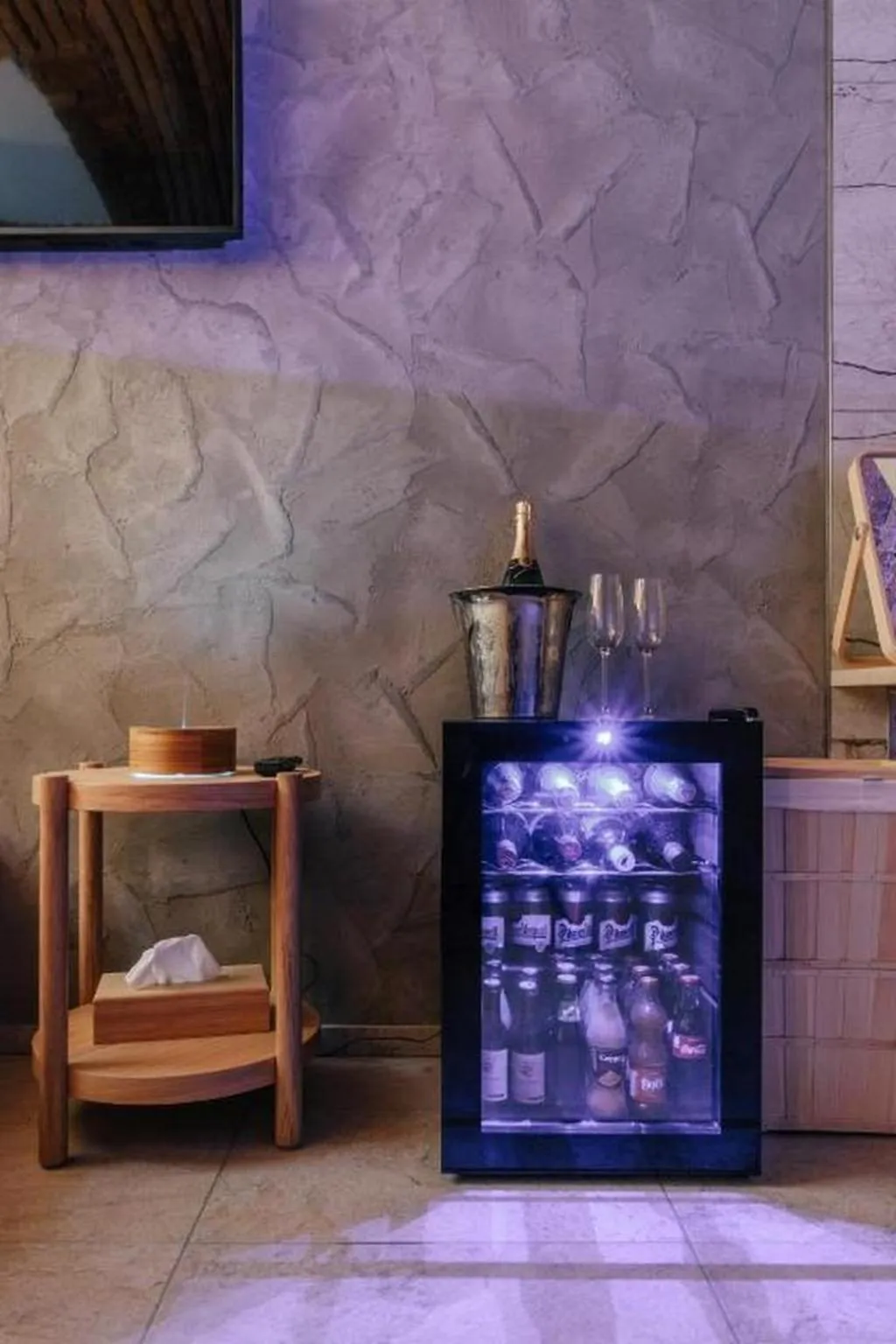 minibar in Wellness Rooms Central