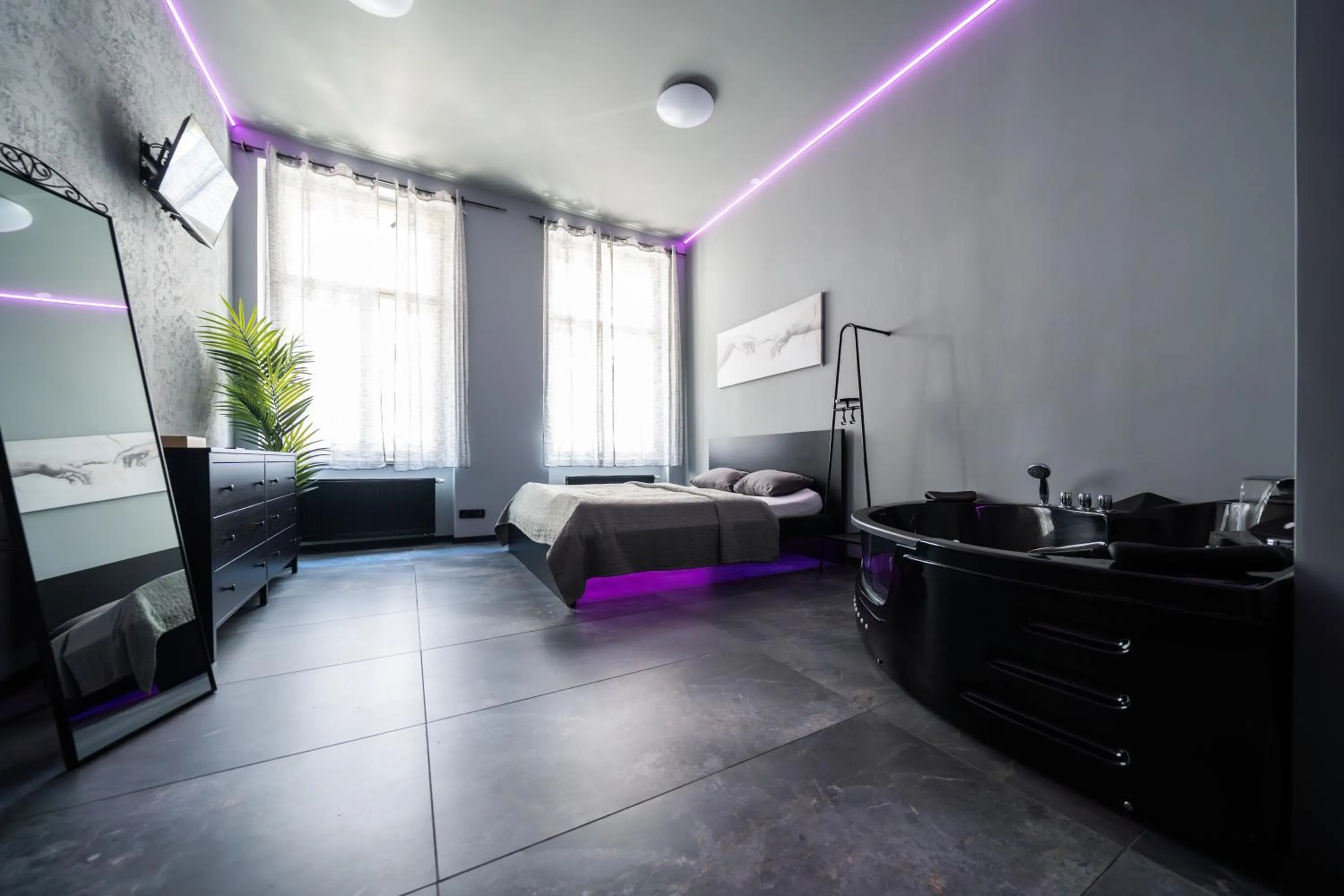 Bed in Wellness Rooms Central