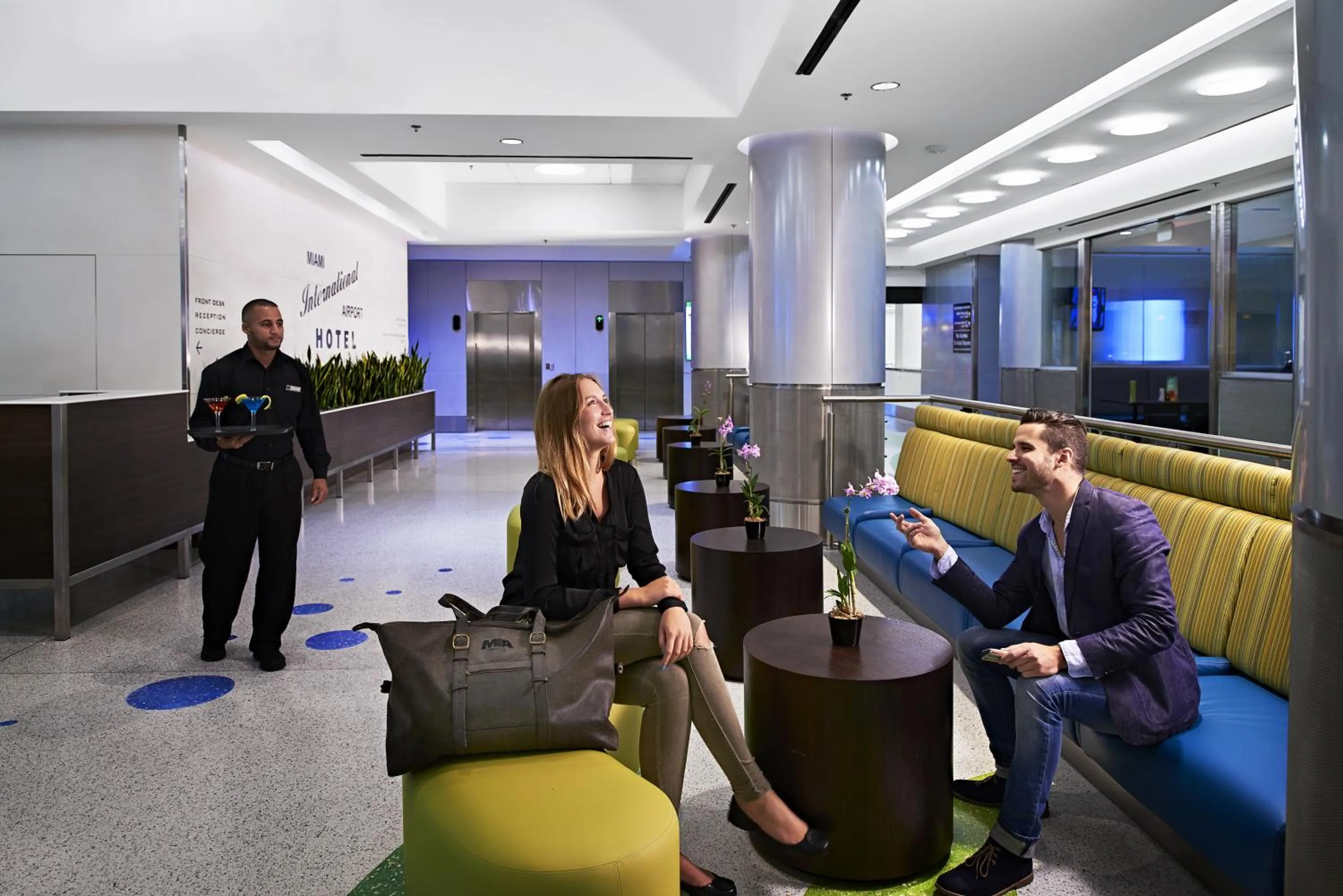 Lobby or reception in Miami International Airport Hotel