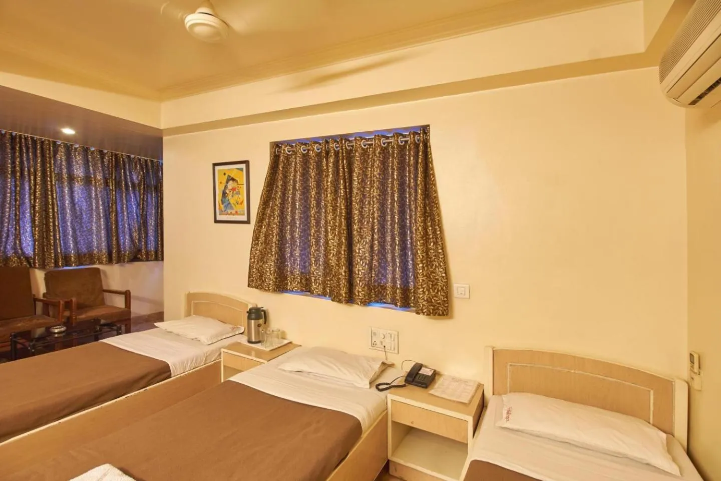 Photo of the whole room, Bed in Hotel Shivkrupa