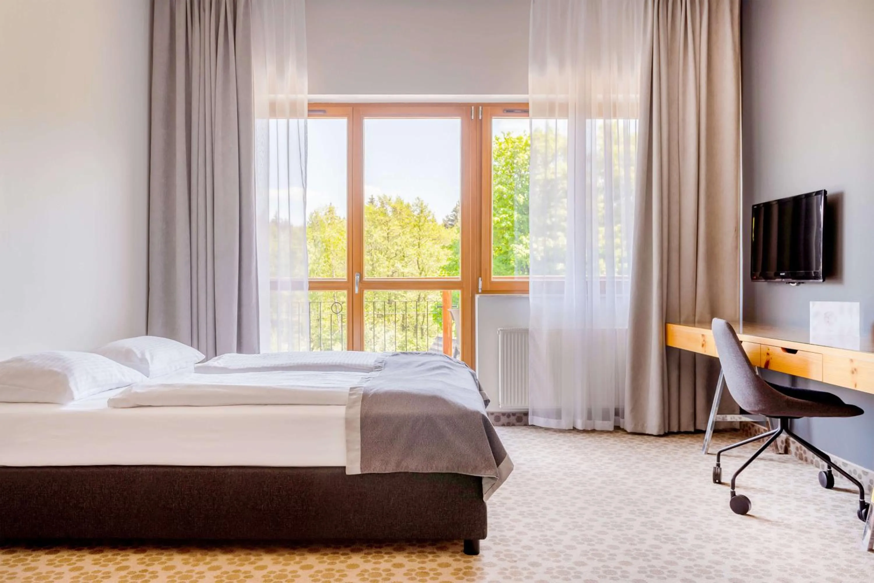 Bed in Aparthotel Cristal Resort Szklarska Poręba by Zdrojowa