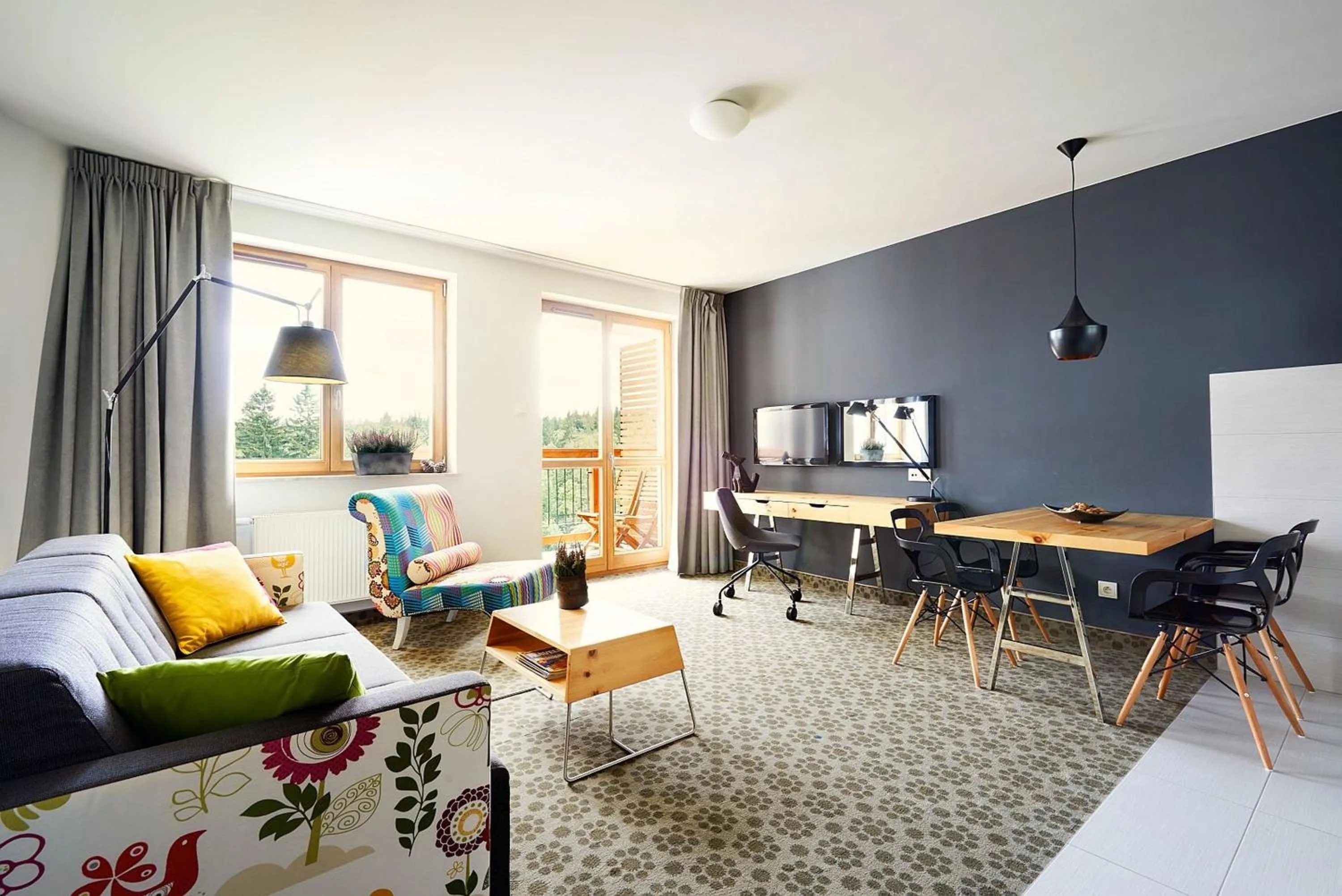 Living room in Aparthotel Cristal Resort Szklarska Poręba by Zdrojowa