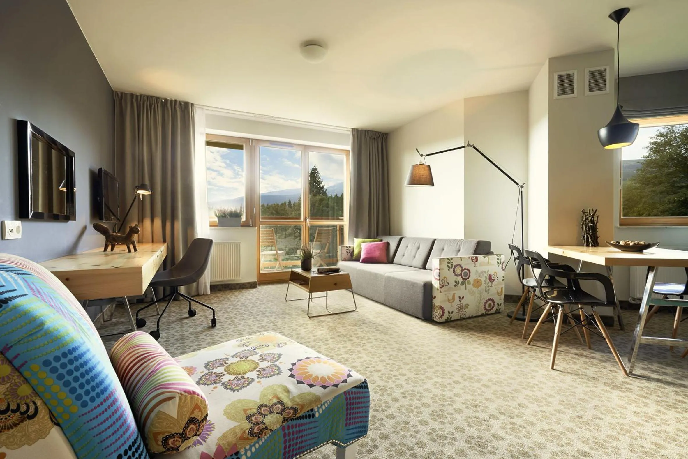 Living room in Aparthotel Cristal Resort Szklarska Poręba by Zdrojowa