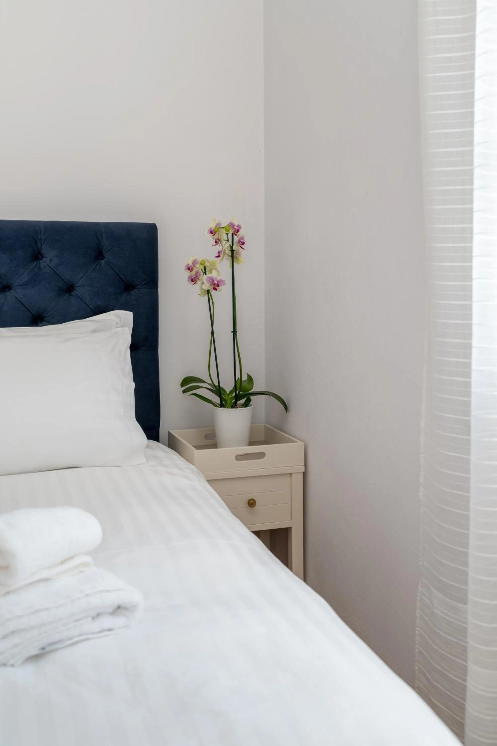 Bed in Porto Vecchio Luxury Suites