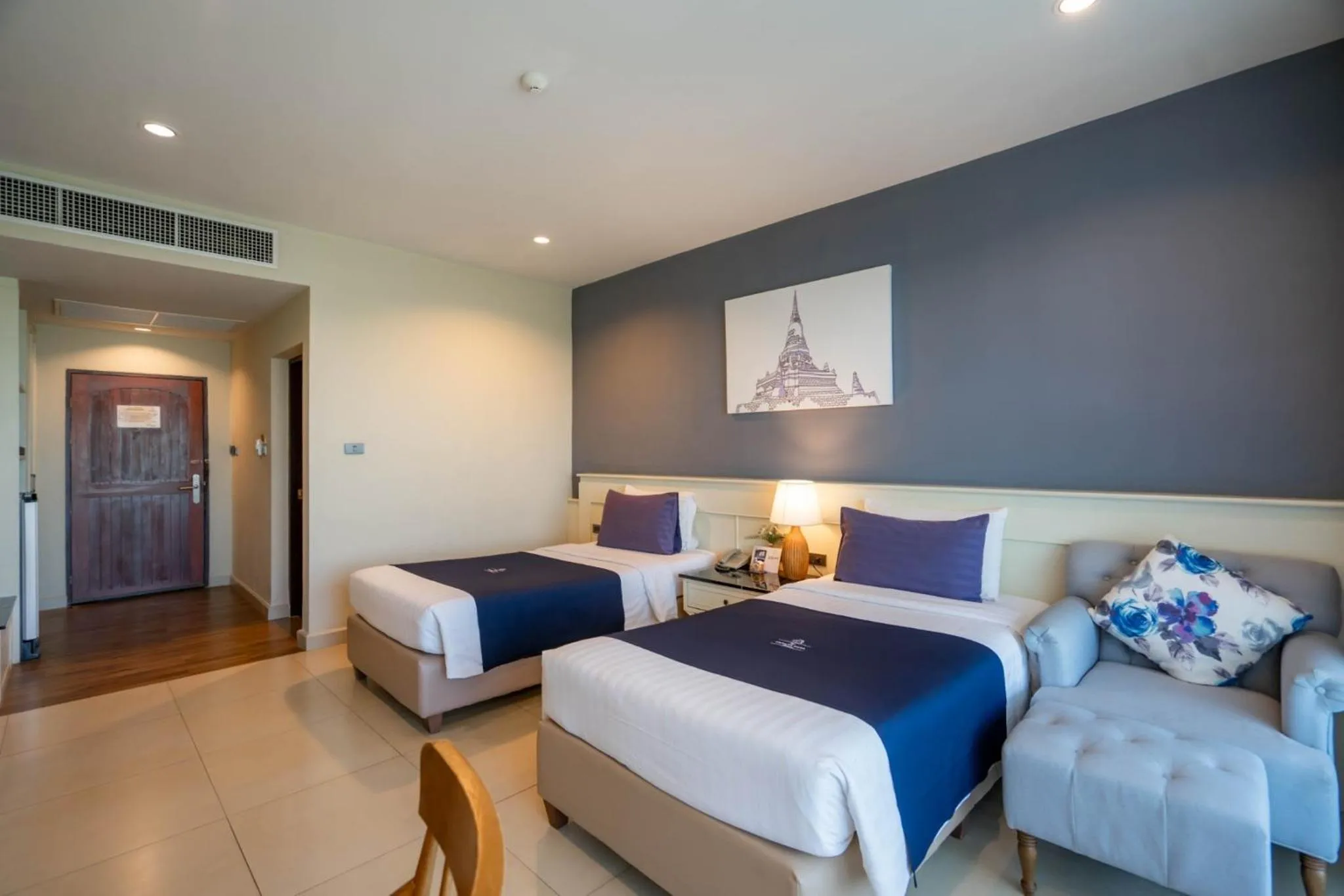 Bed in The Cavalli Casa Resort