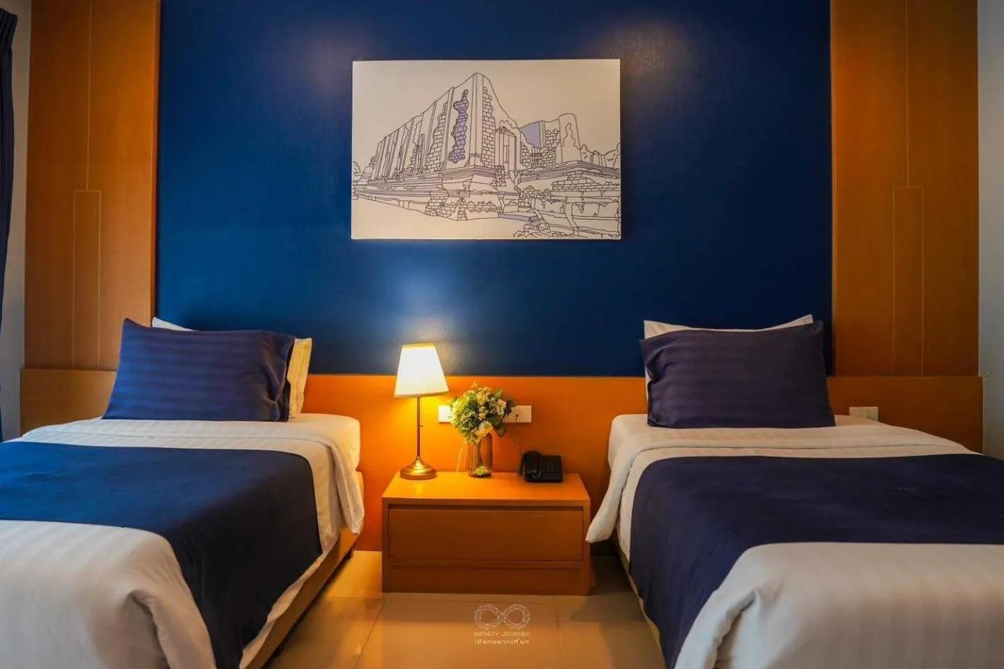 Bed in The Cavalli Casa Resort