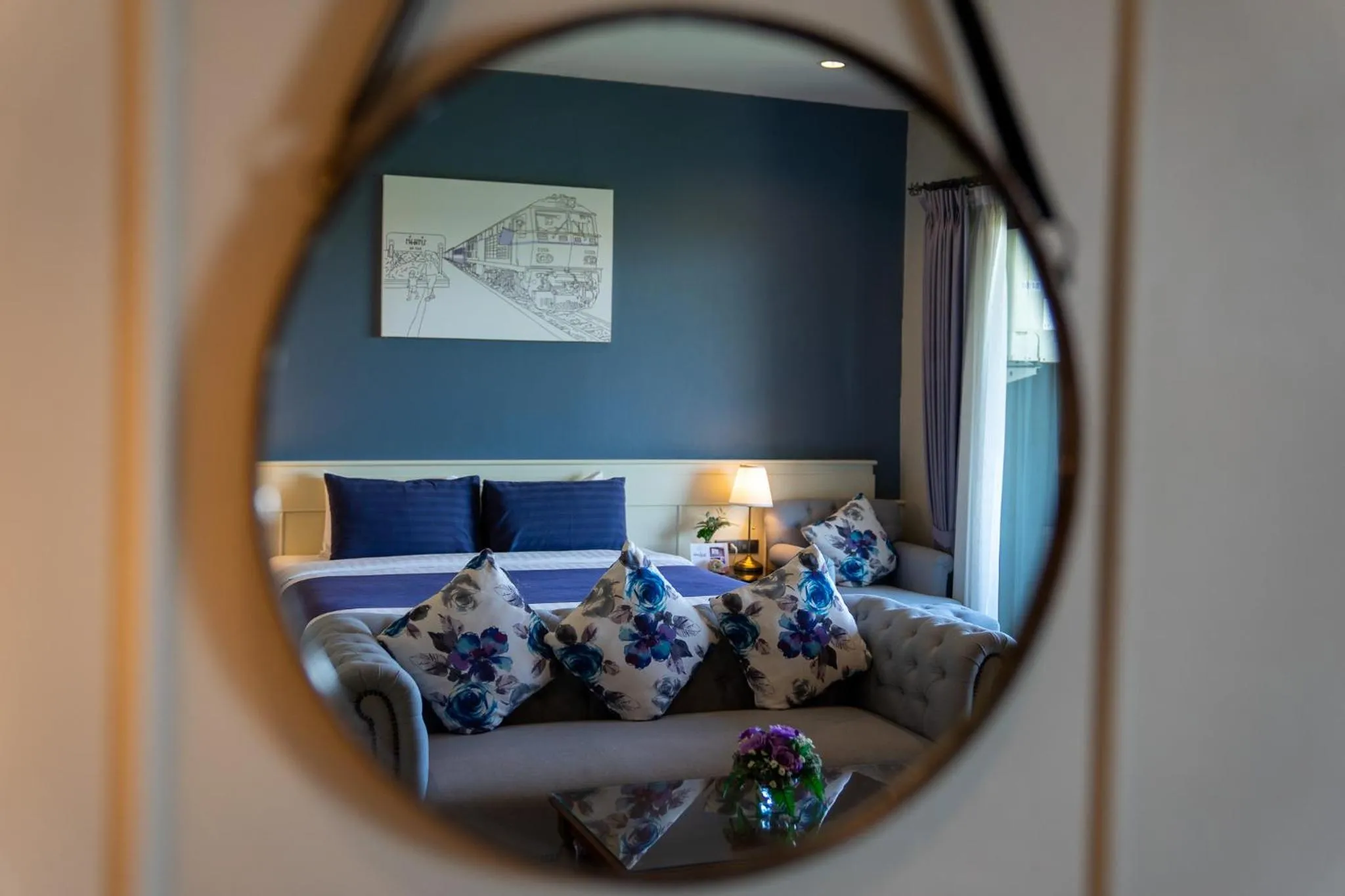 Bed in The Cavalli Casa Resort