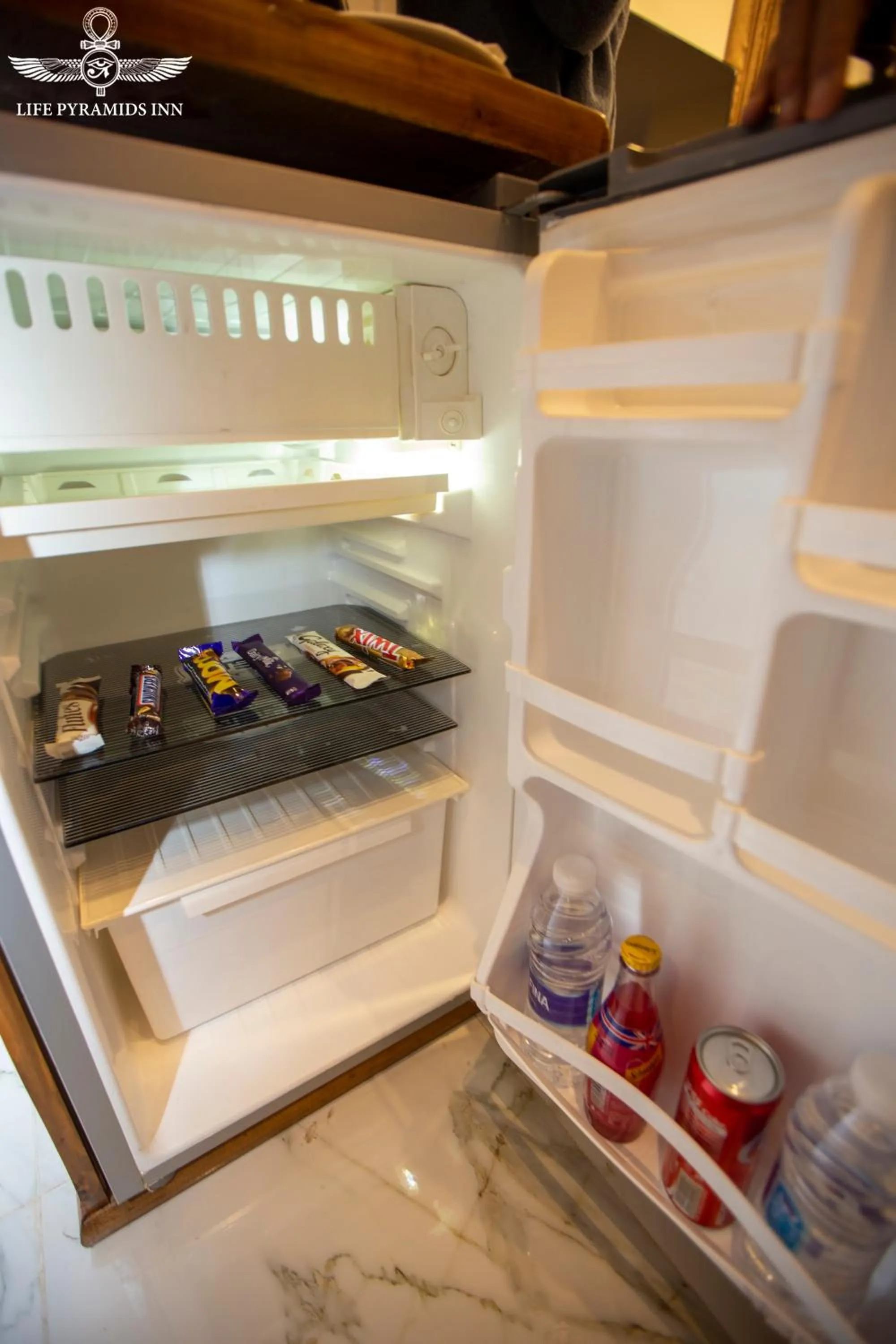 Food and drinks in Life Pyramids Inn