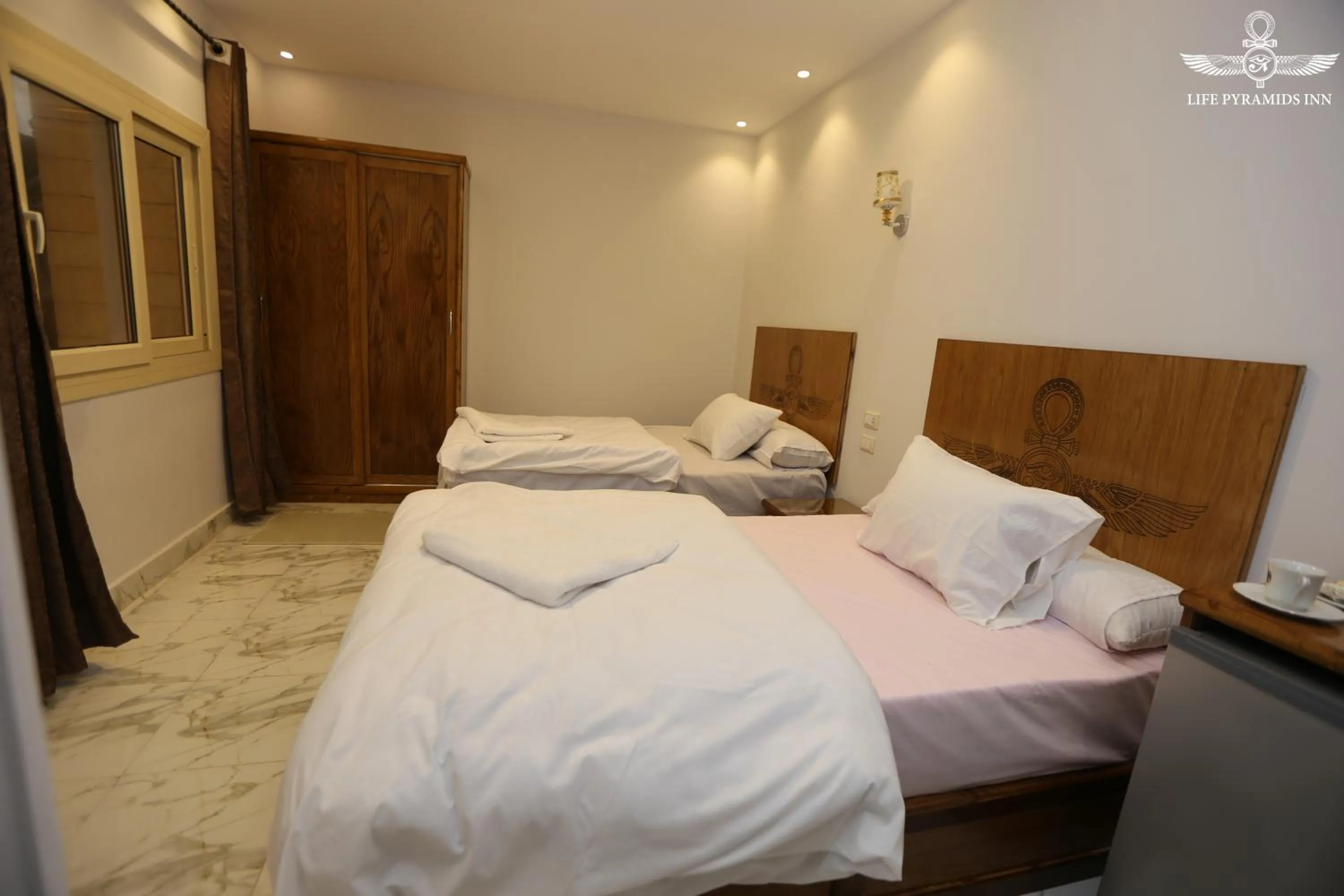 Bed in Life Pyramids Inn