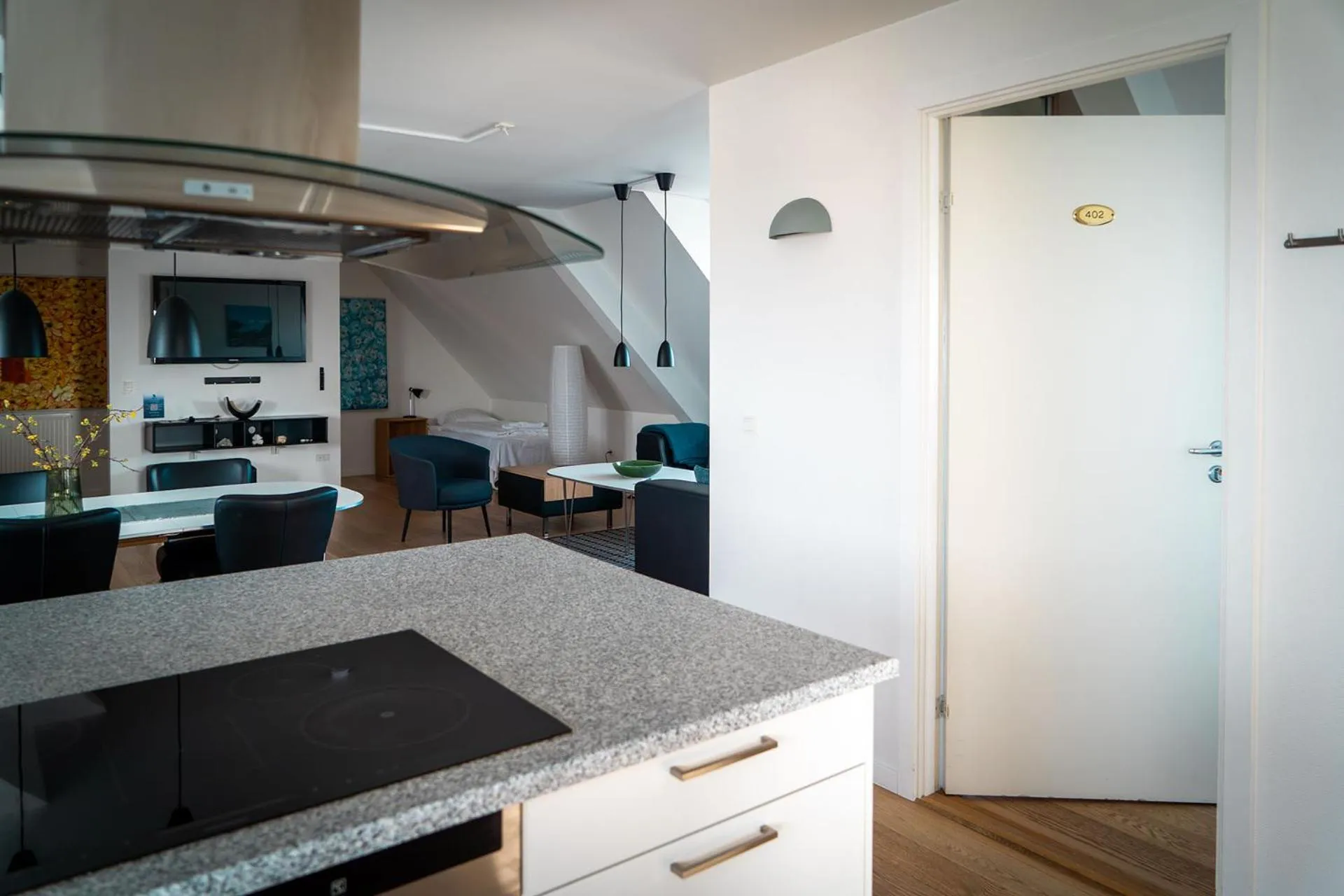 Bed in HOTEL SØMA Ilulissat