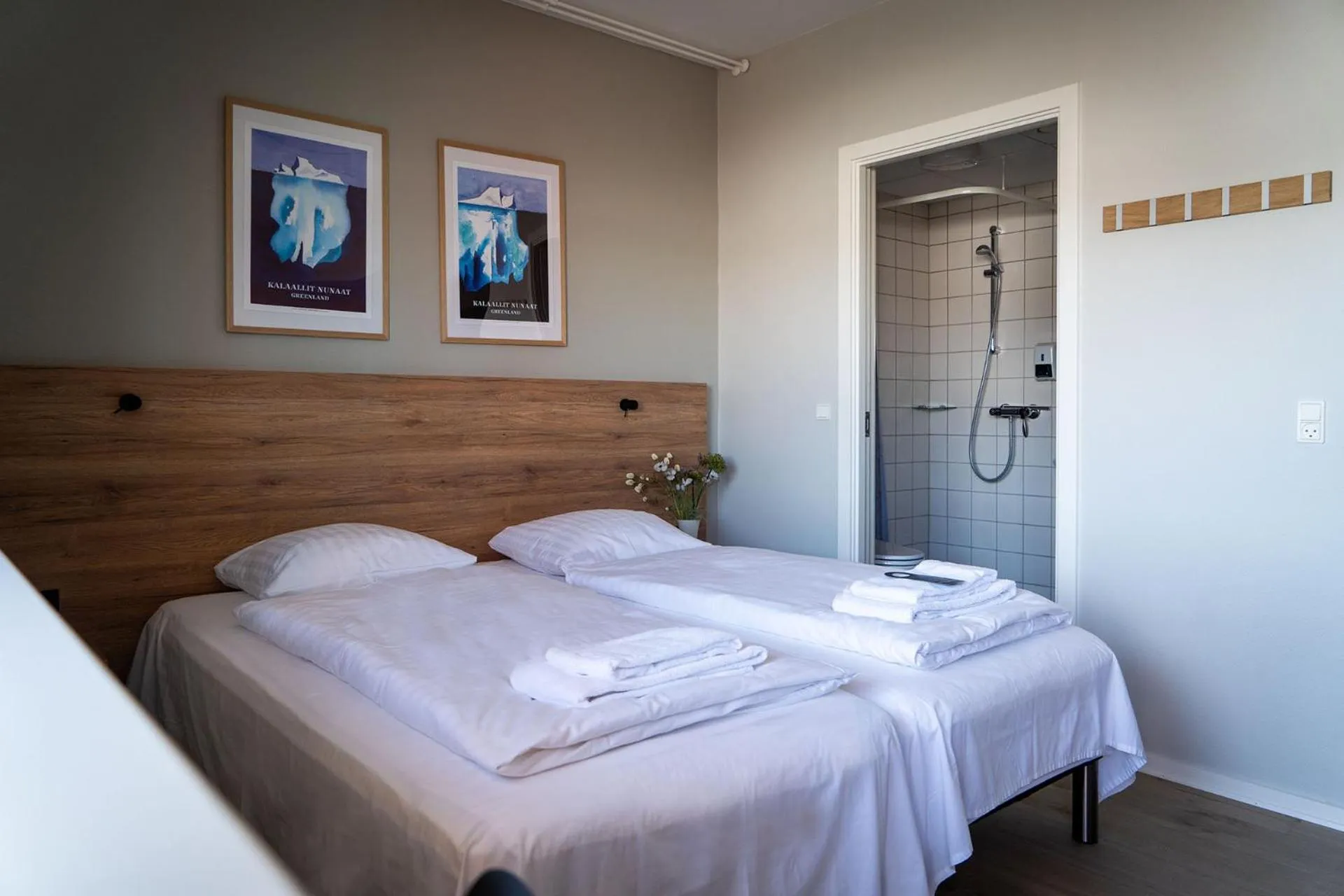 Bed in HOTEL SØMA Ilulissat