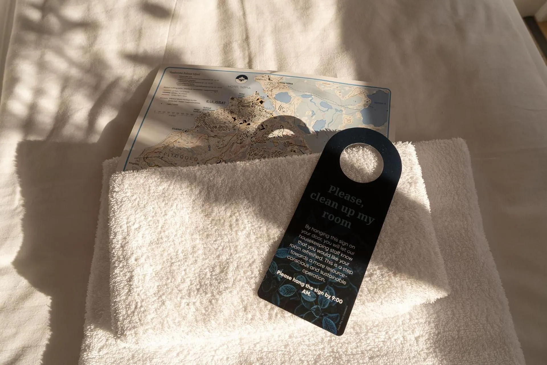 towels in HOTEL SØMA Ilulissat