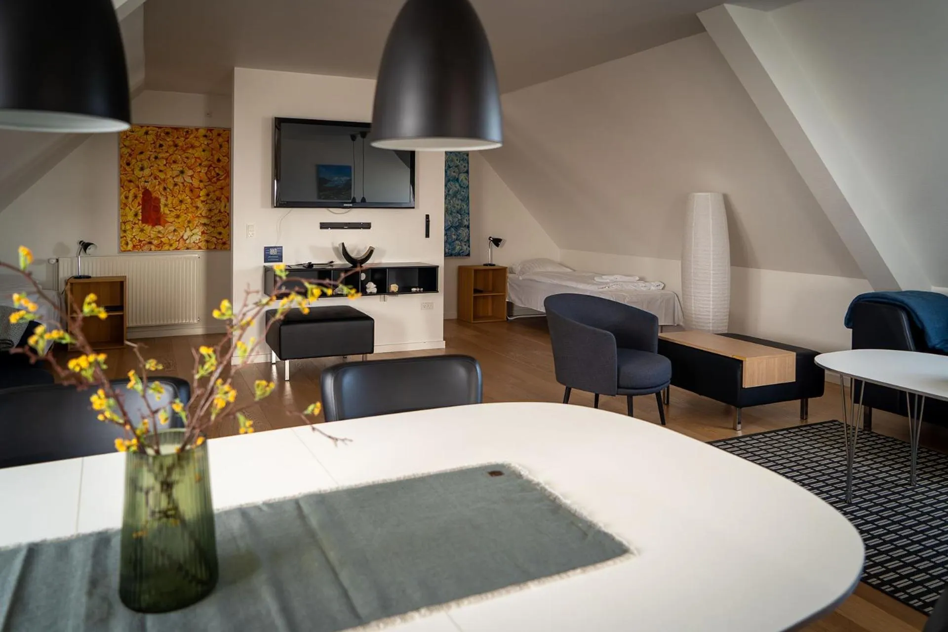 Bed in HOTEL SØMA Ilulissat