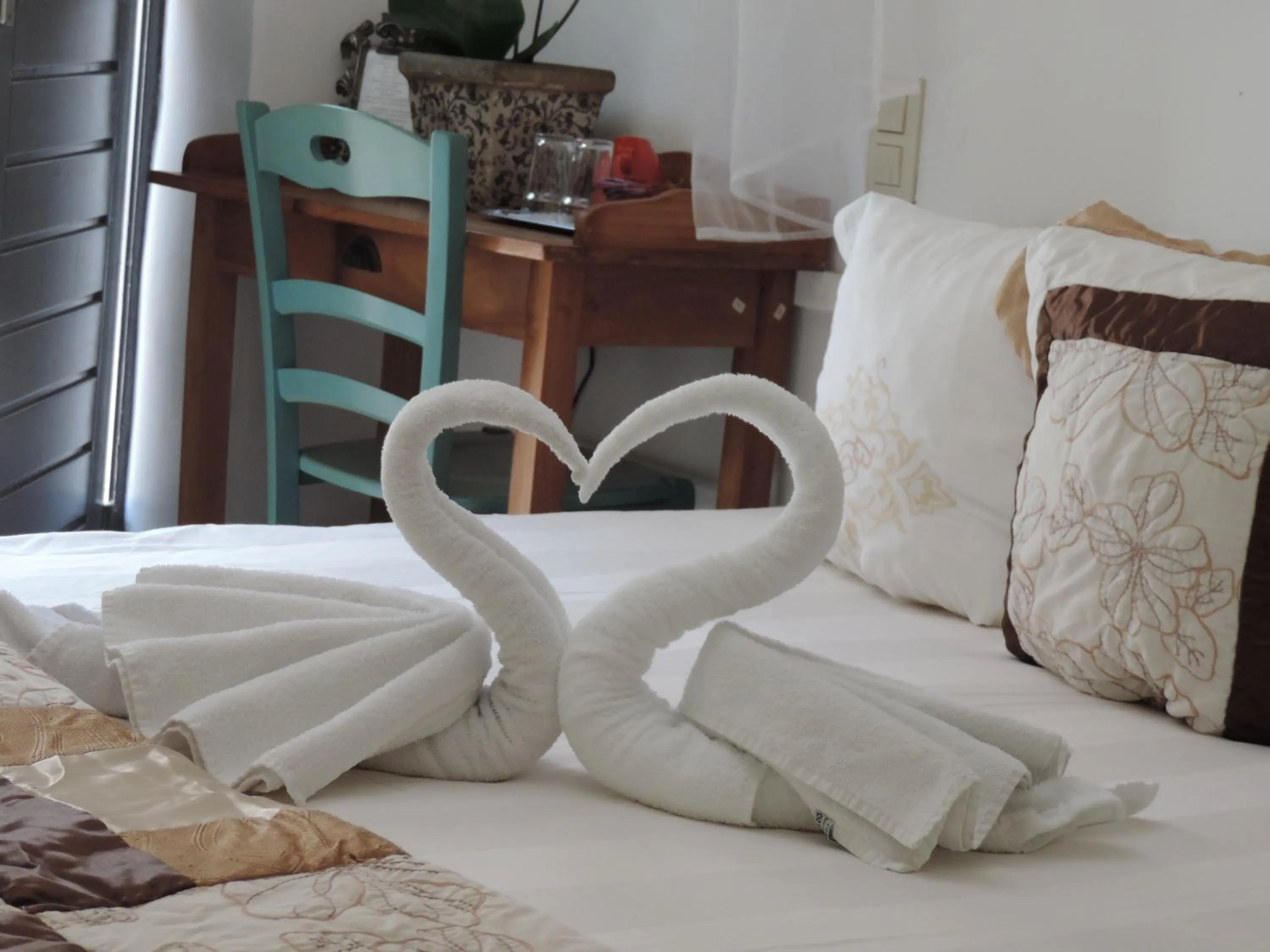 Bed in Hotel Berneau