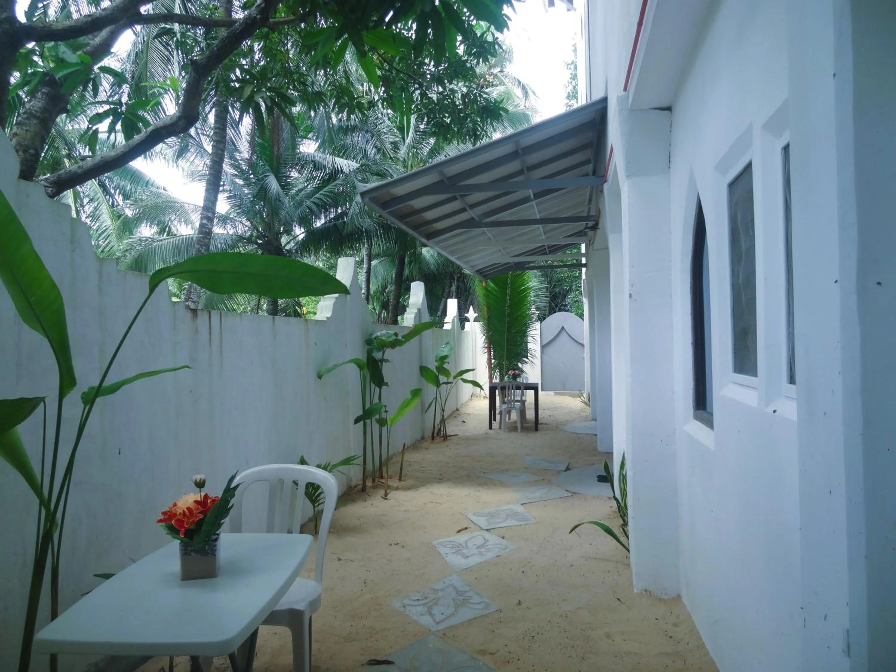 Patio in Franswa Inn