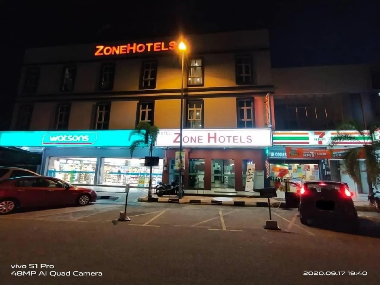 Facade/entrance in ZONE Hotels, Telok Panglima Garang