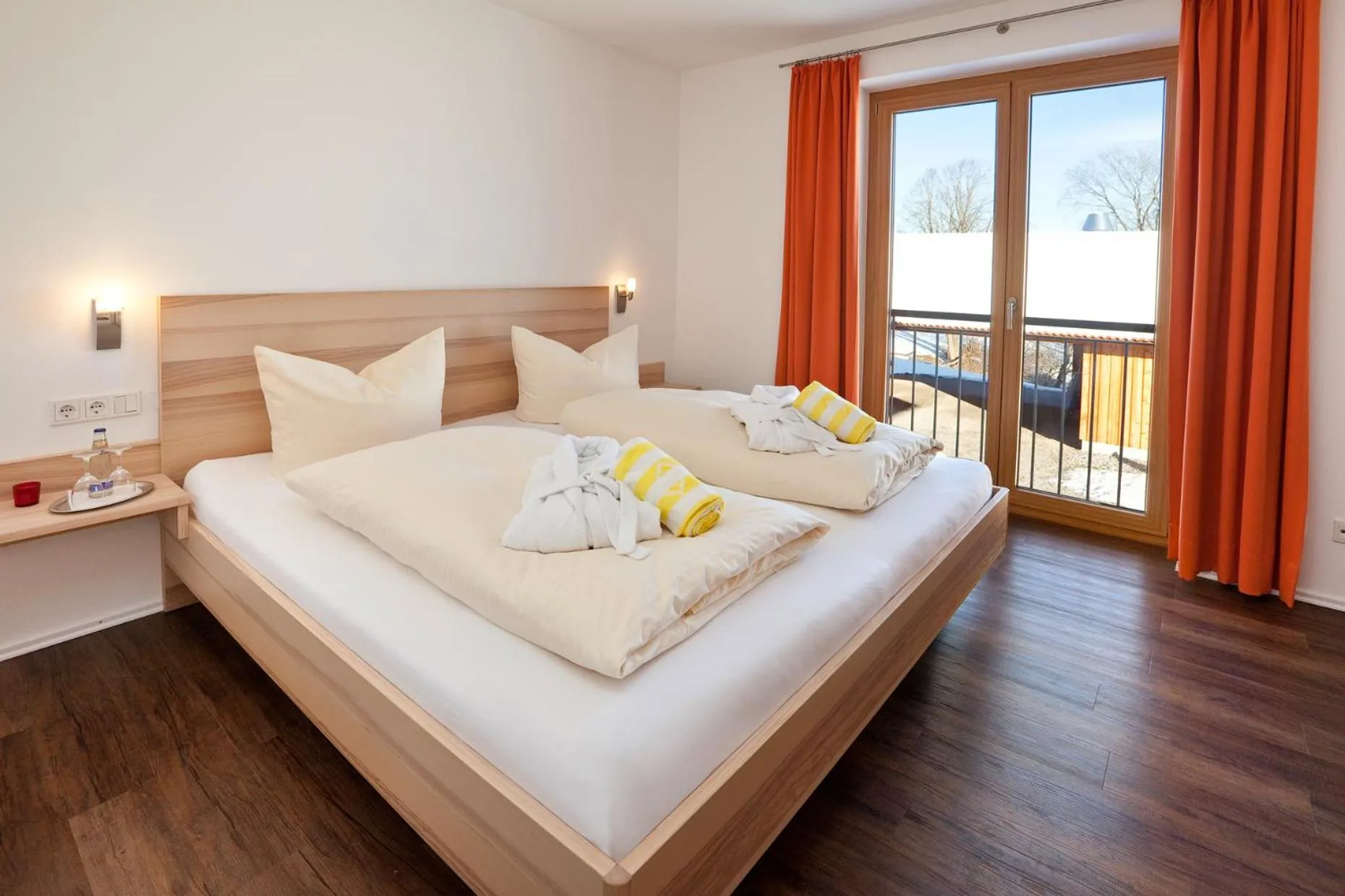 Bedroom, Bed in Seehotel und Appartements Schnöller