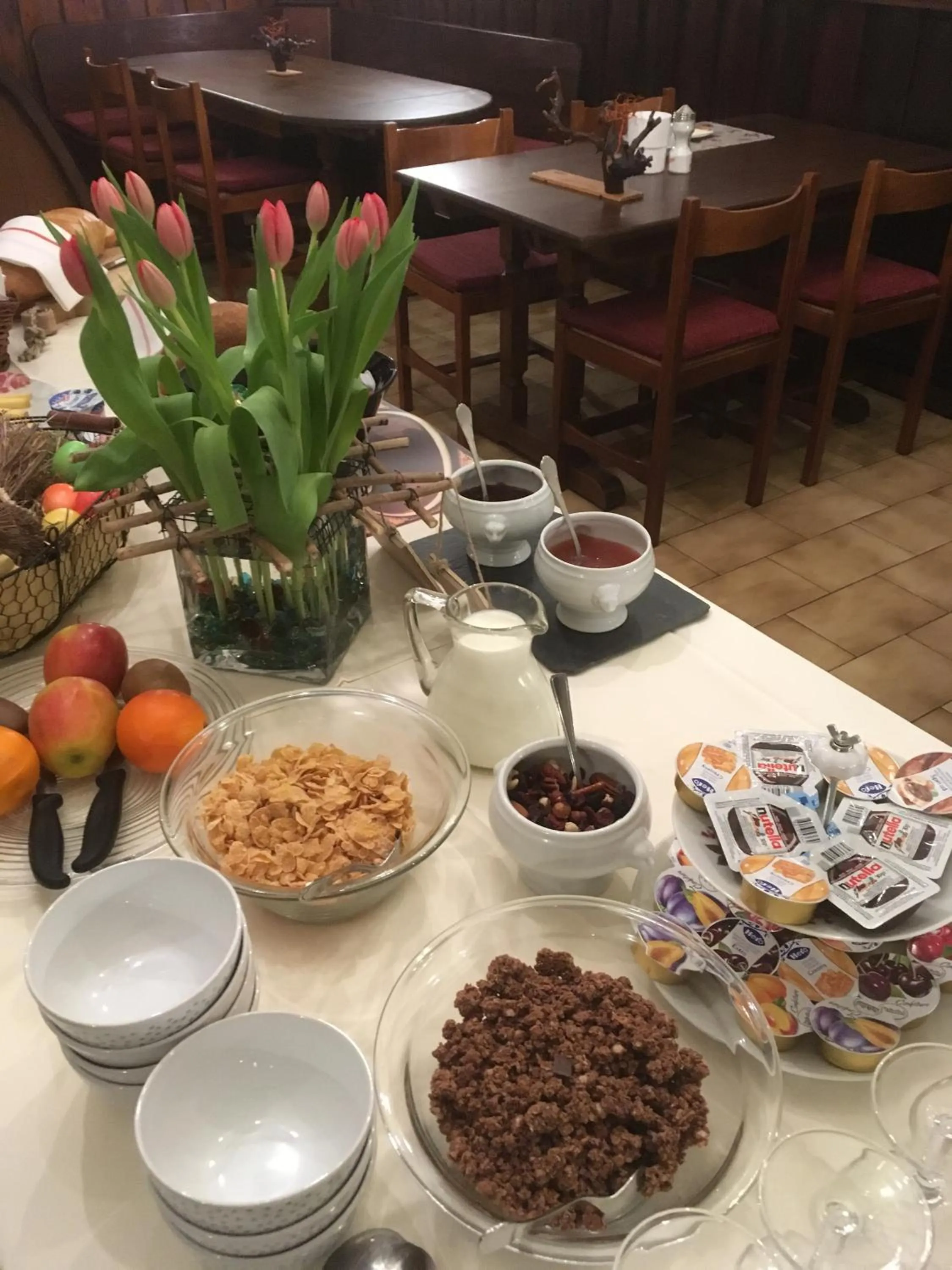 Buffet breakfast in AL BOCCALINO Bed & Breakfast Wiedereröffnung ab März 2026