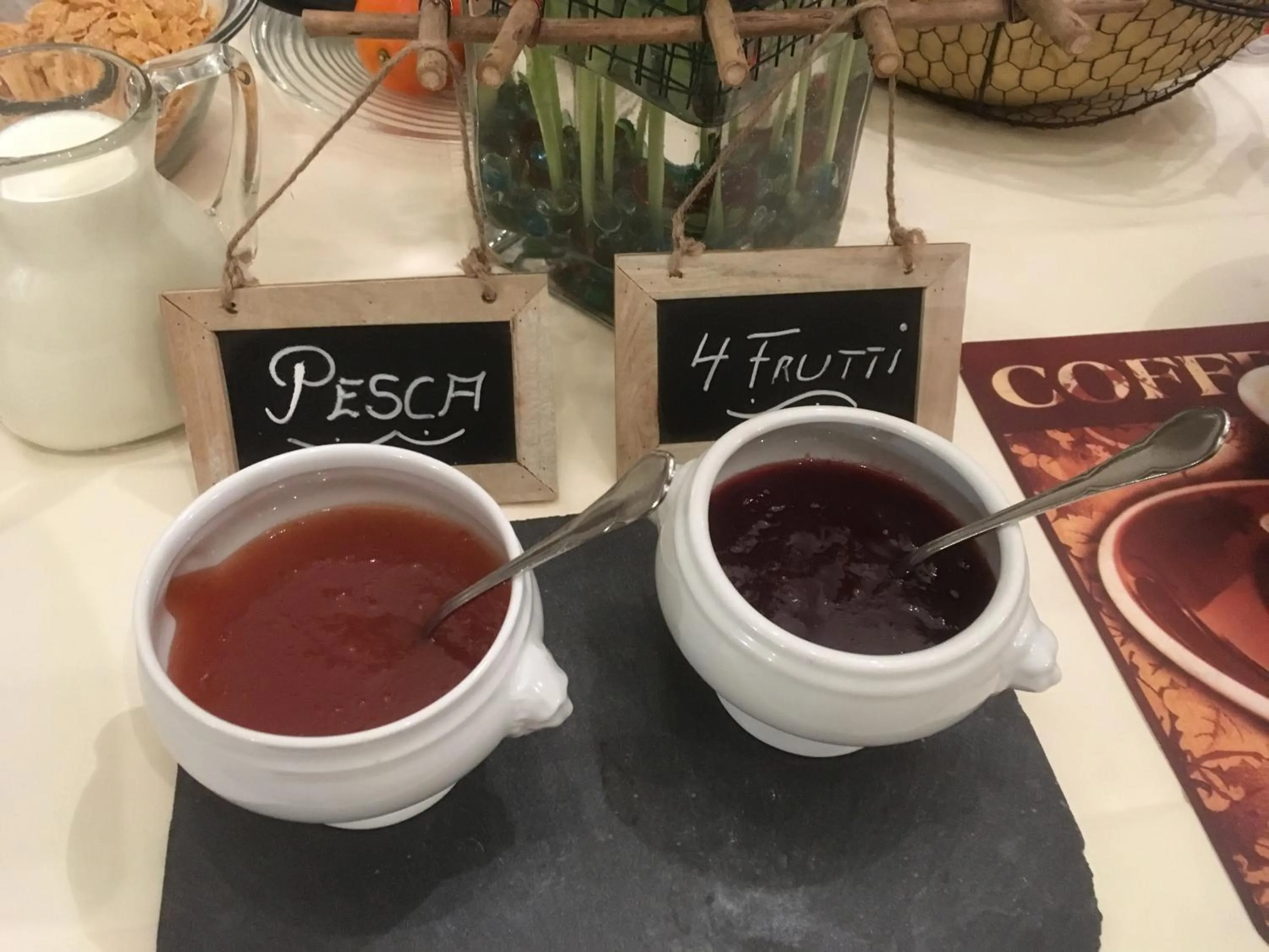 Buffet breakfast in AL BOCCALINO Bed & Breakfast Wiedereröffnung ab März 2026