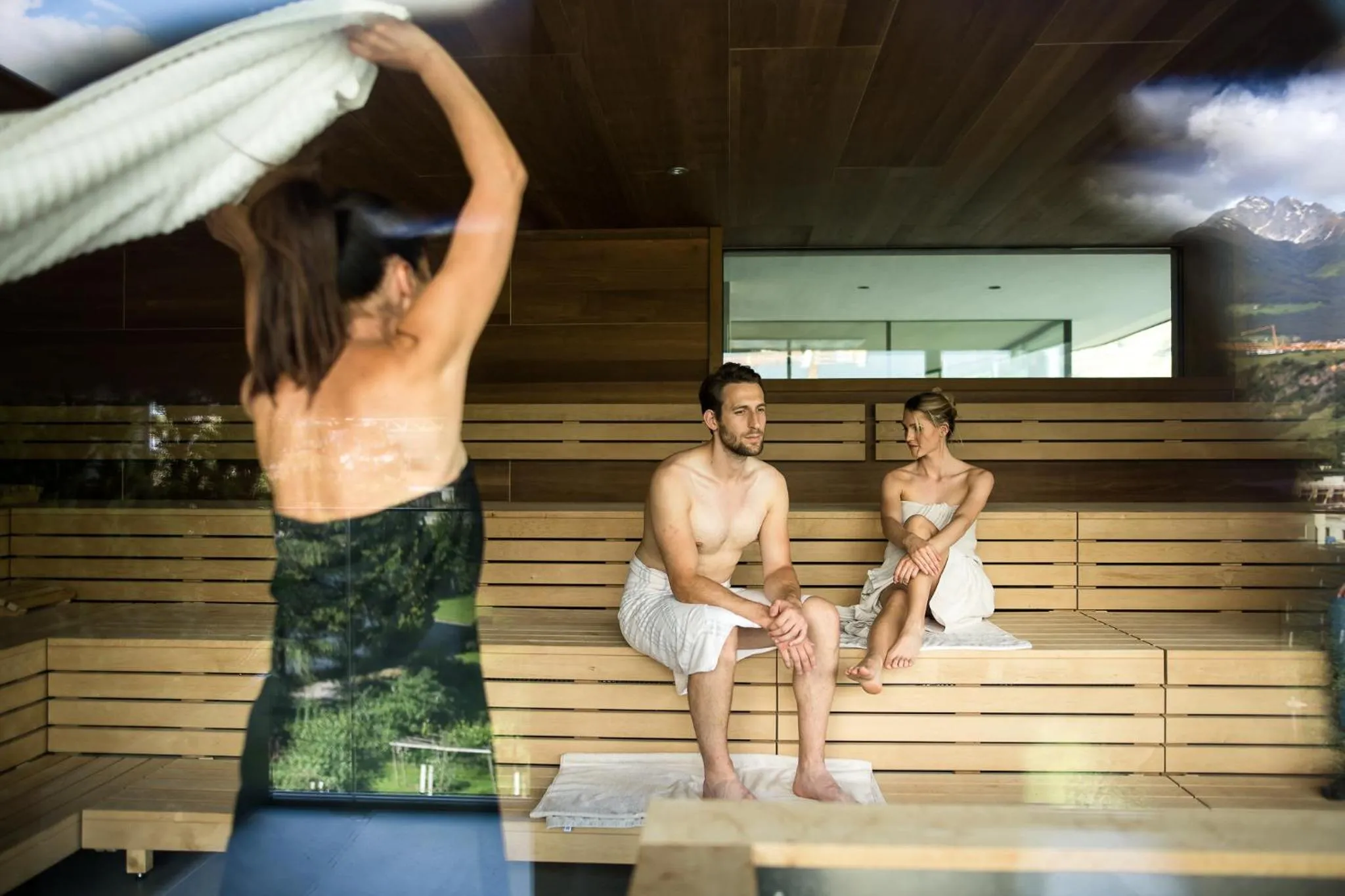 Sauna in Hotel Dorner B&B