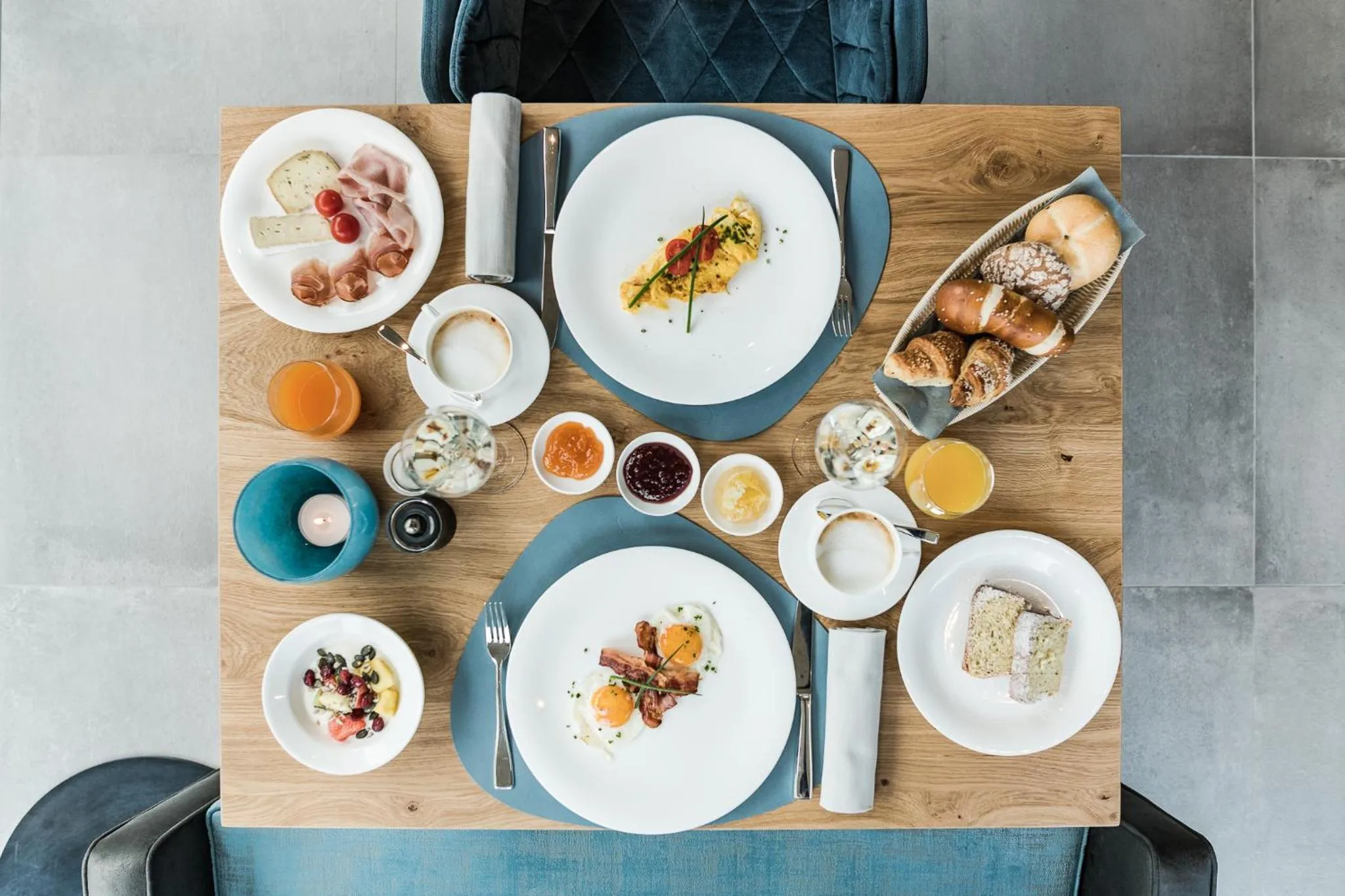 Food close-up in Hotel Dorner B&B
