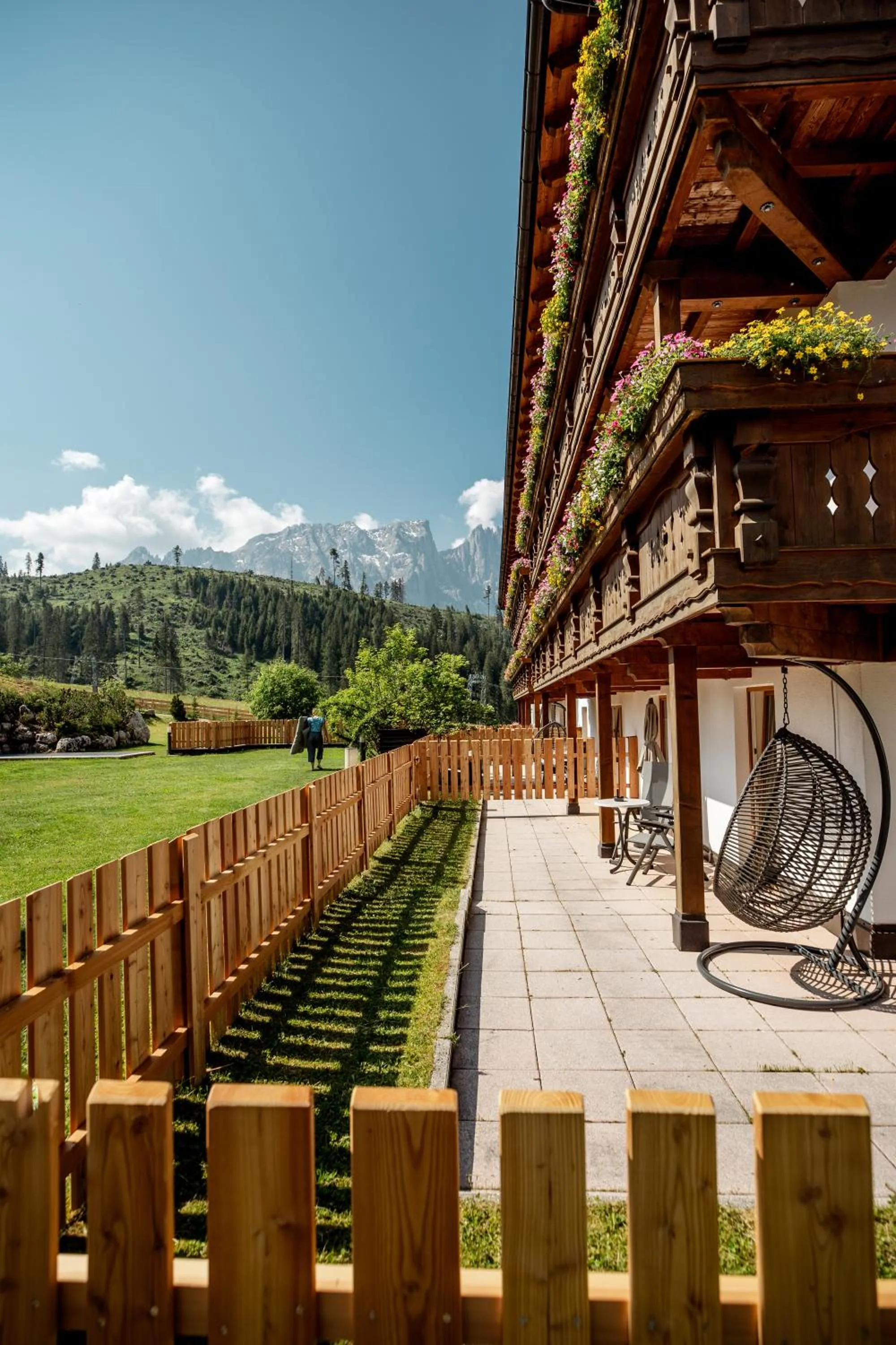 Garden in Moseralm Dolomiti Hideaway