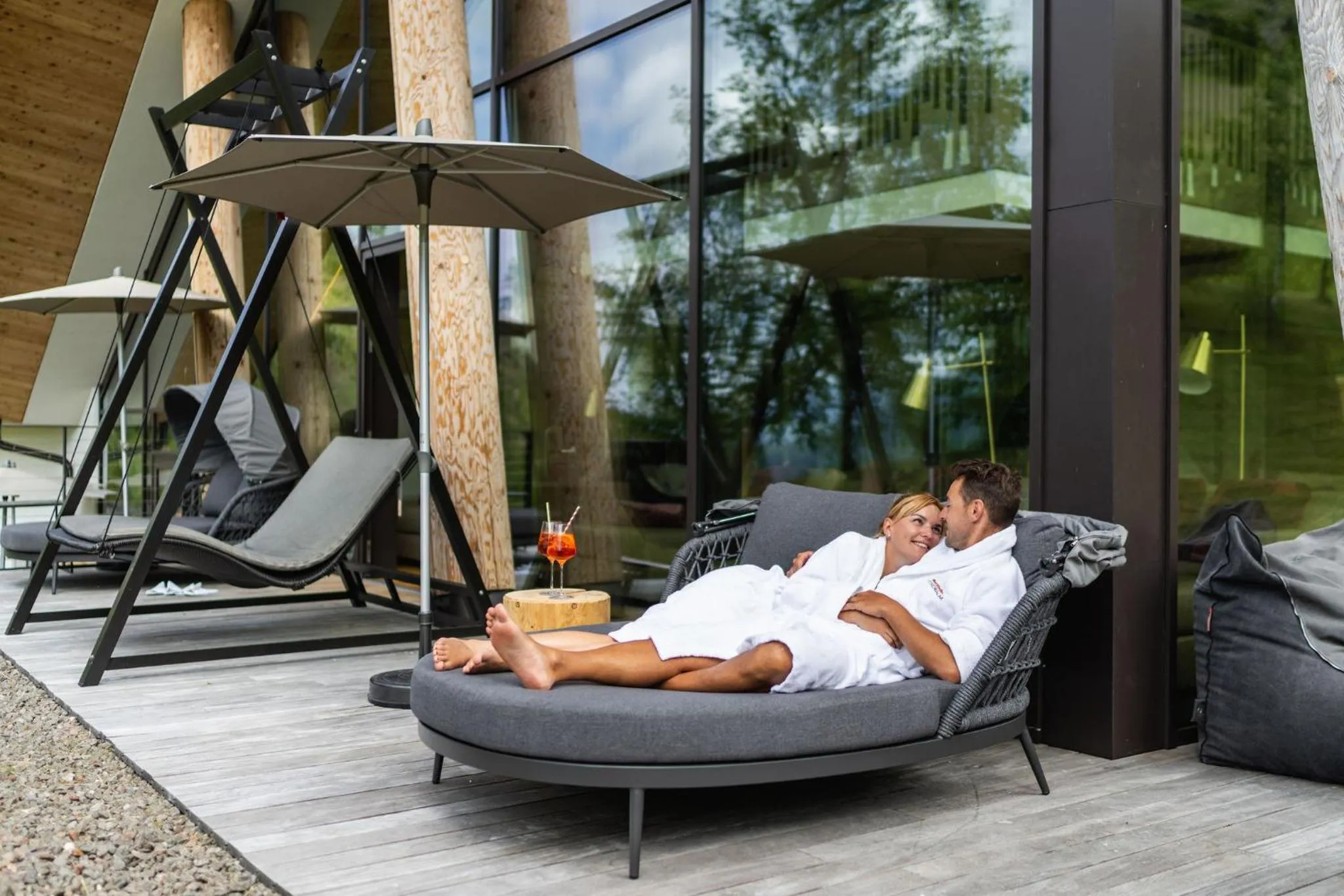 Spa and wellness centre/facilities in Moseralm Dolomiti Hideaway