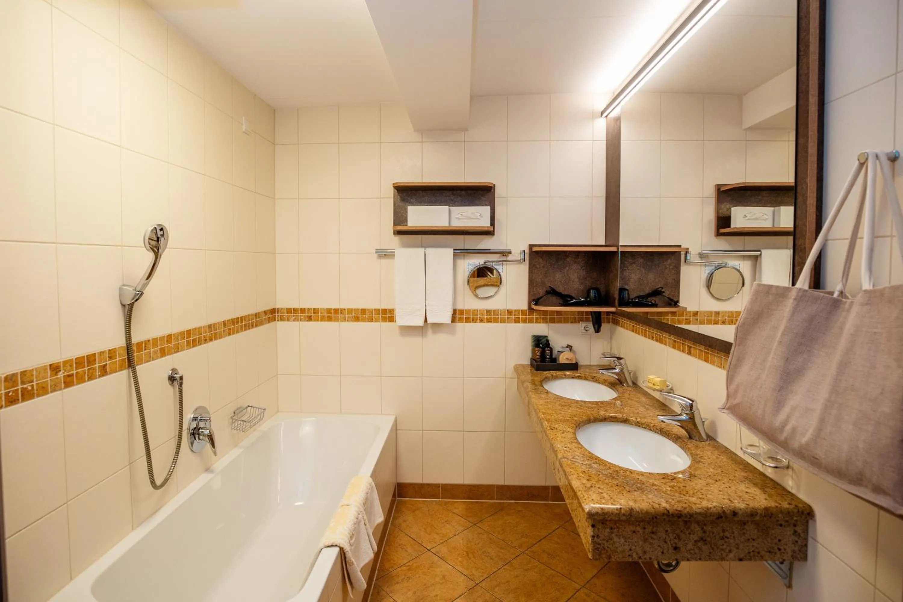Bathroom in Moseralm Dolomiti Hideaway
