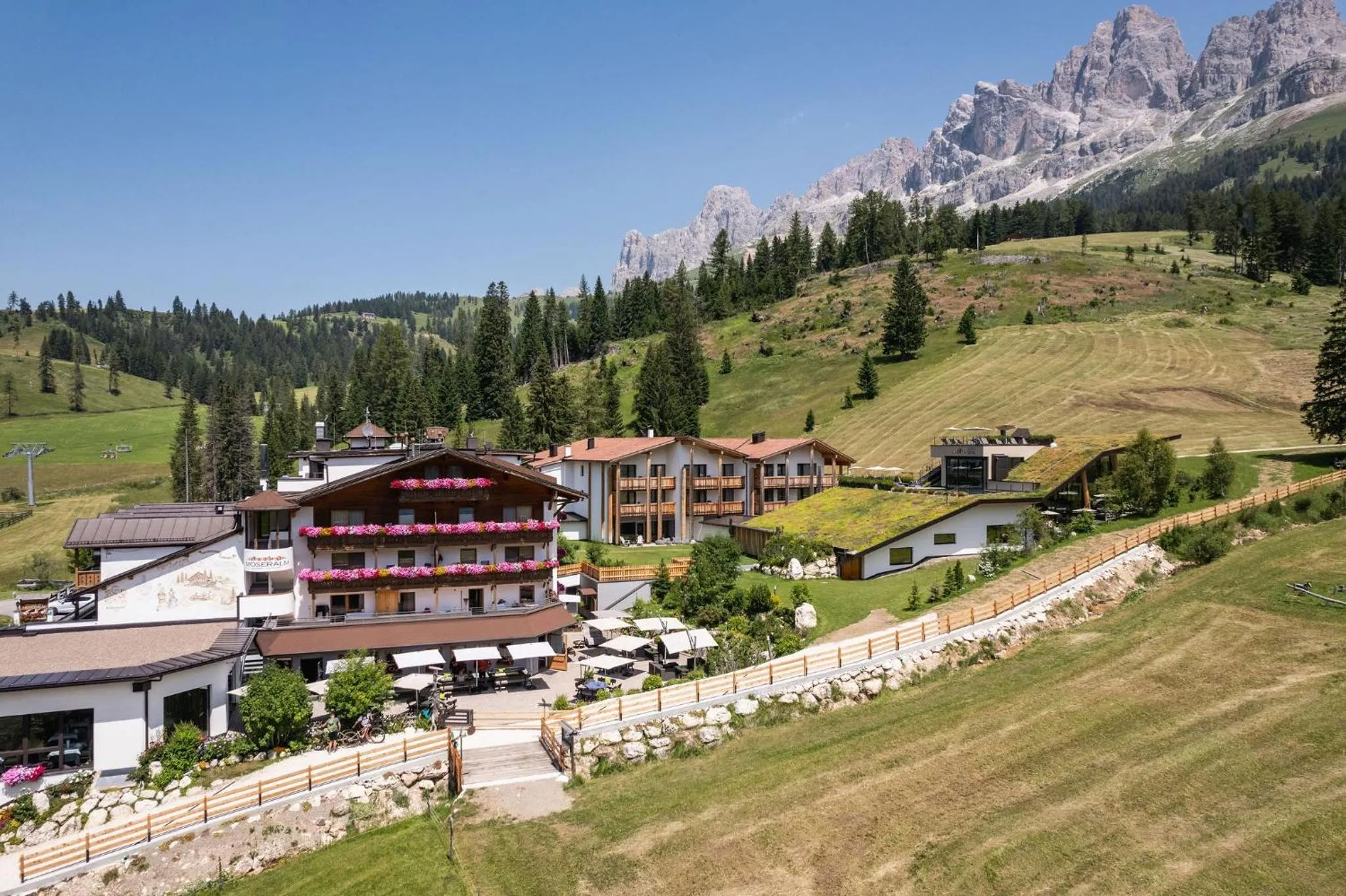 Property building in Moseralm Dolomiti Hideaway