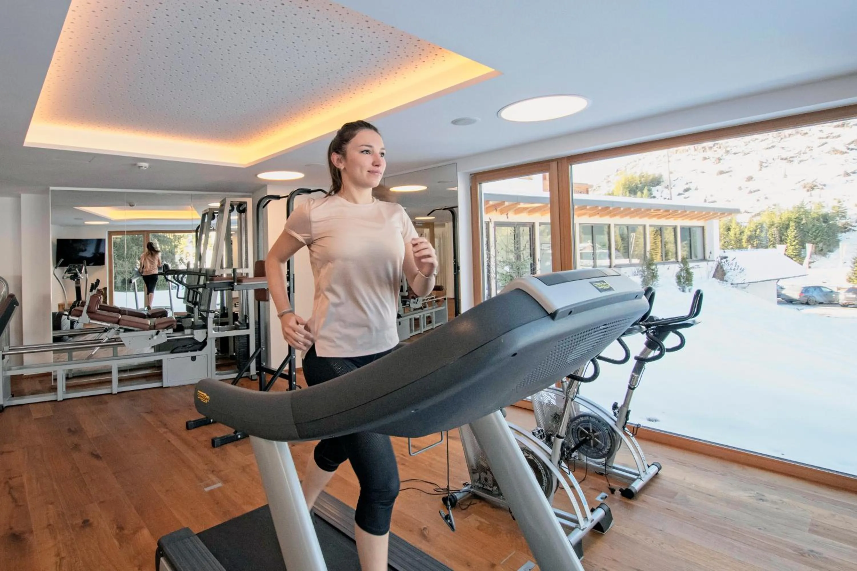 Fitness centre/facilities in Moseralm Dolomiti Hideaway