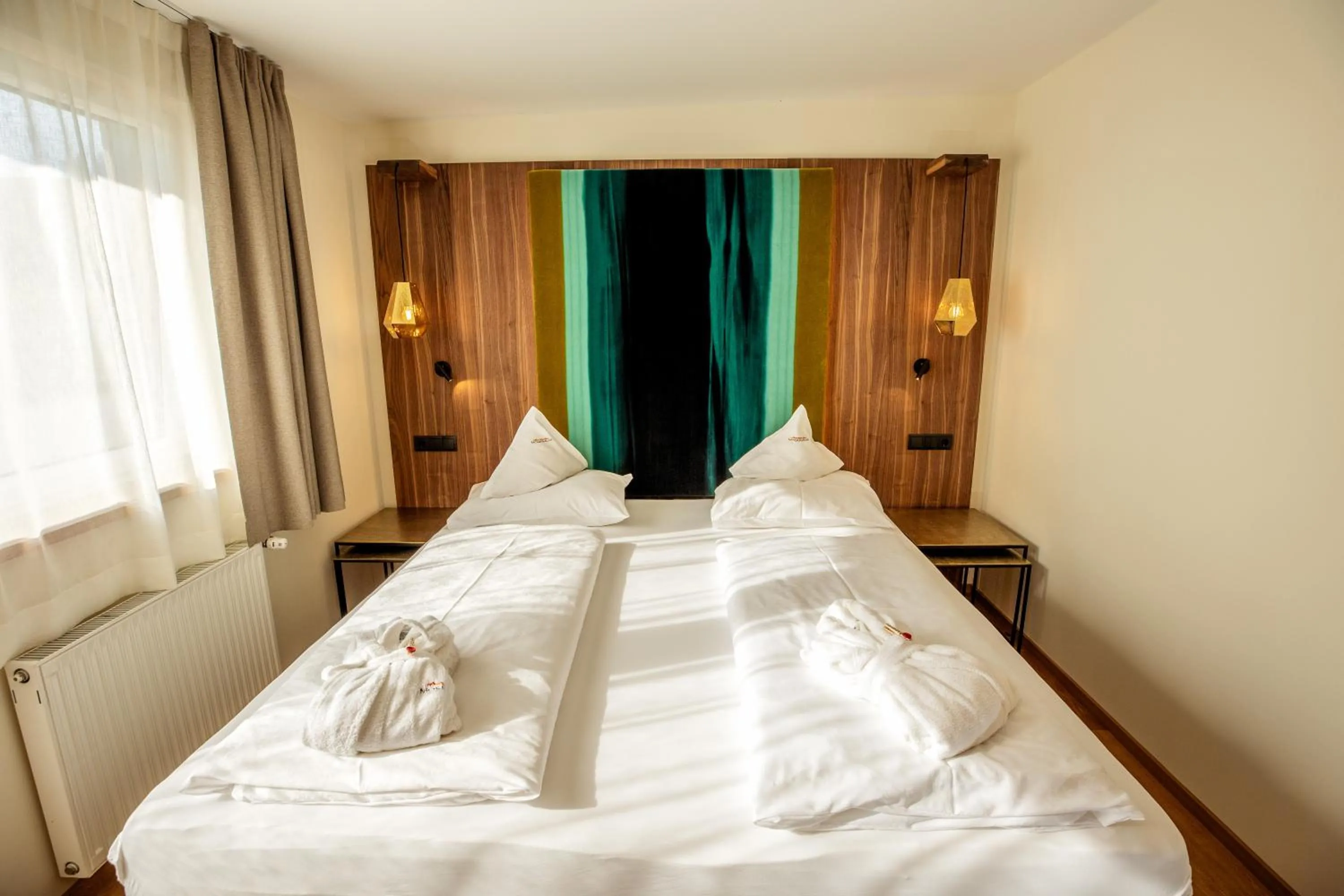 Bed in Moseralm Dolomiti Hideaway