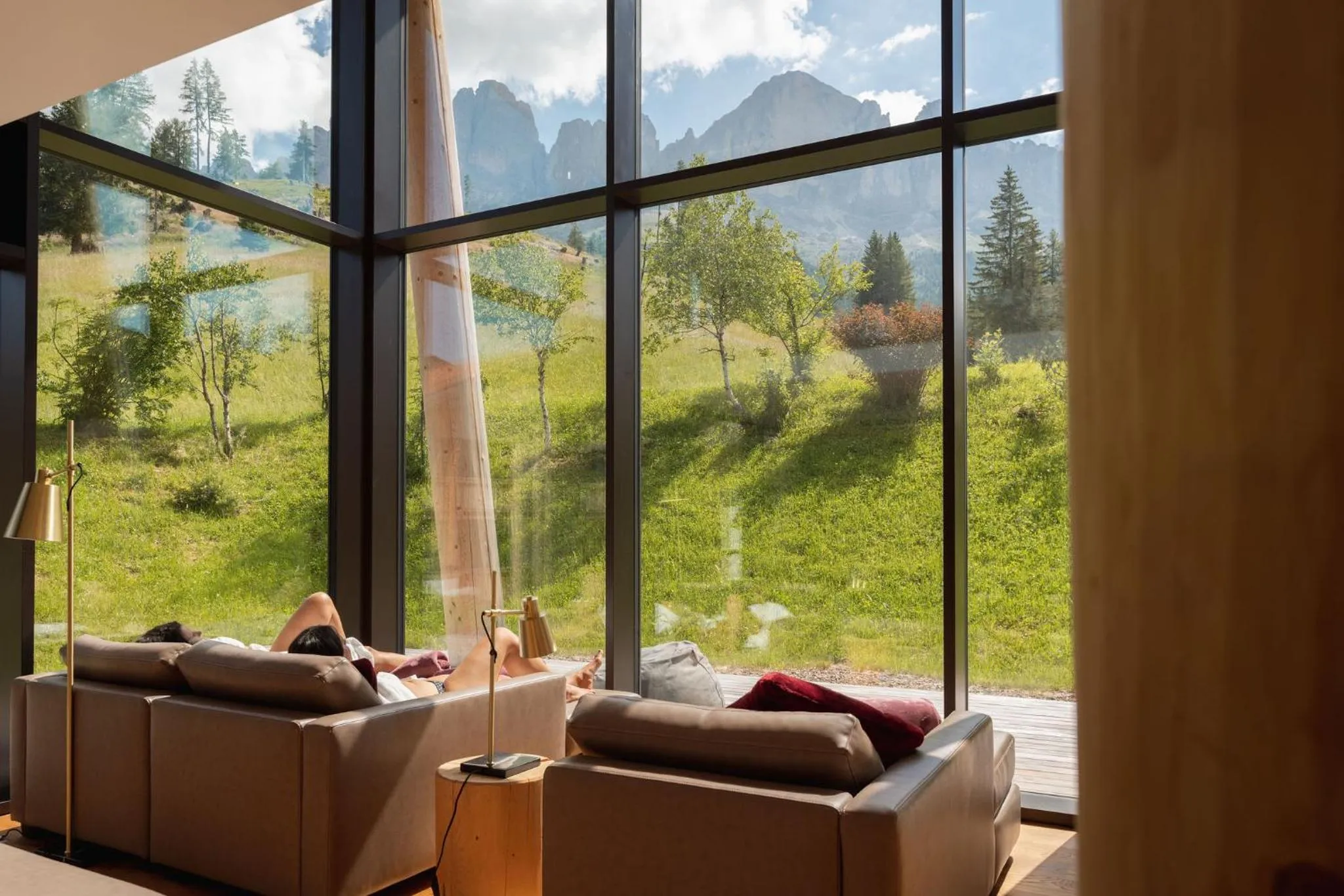Spa and wellness centre/facilities in Moseralm Dolomiti Hideaway